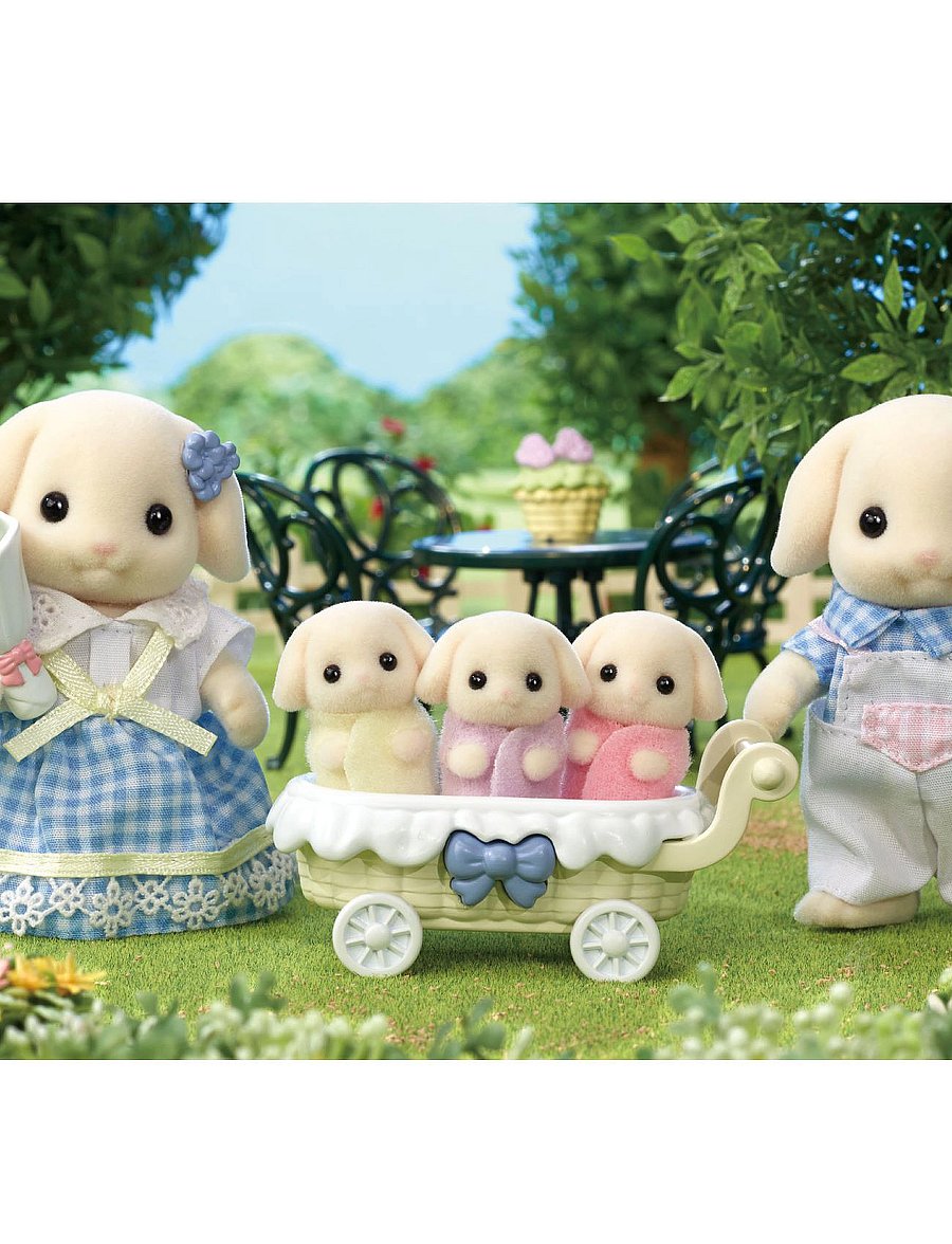 Sylvanian families - Flora Rabbit Family - leikfangasett - mixed - 1
