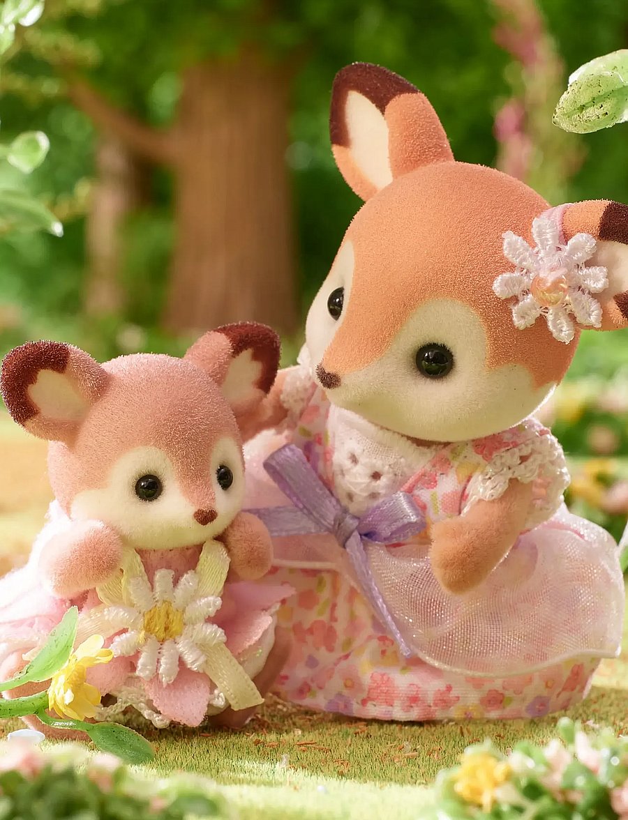 Sylvanian families - Hjort bebisen - Blomgungan - lekset - mixed - 0