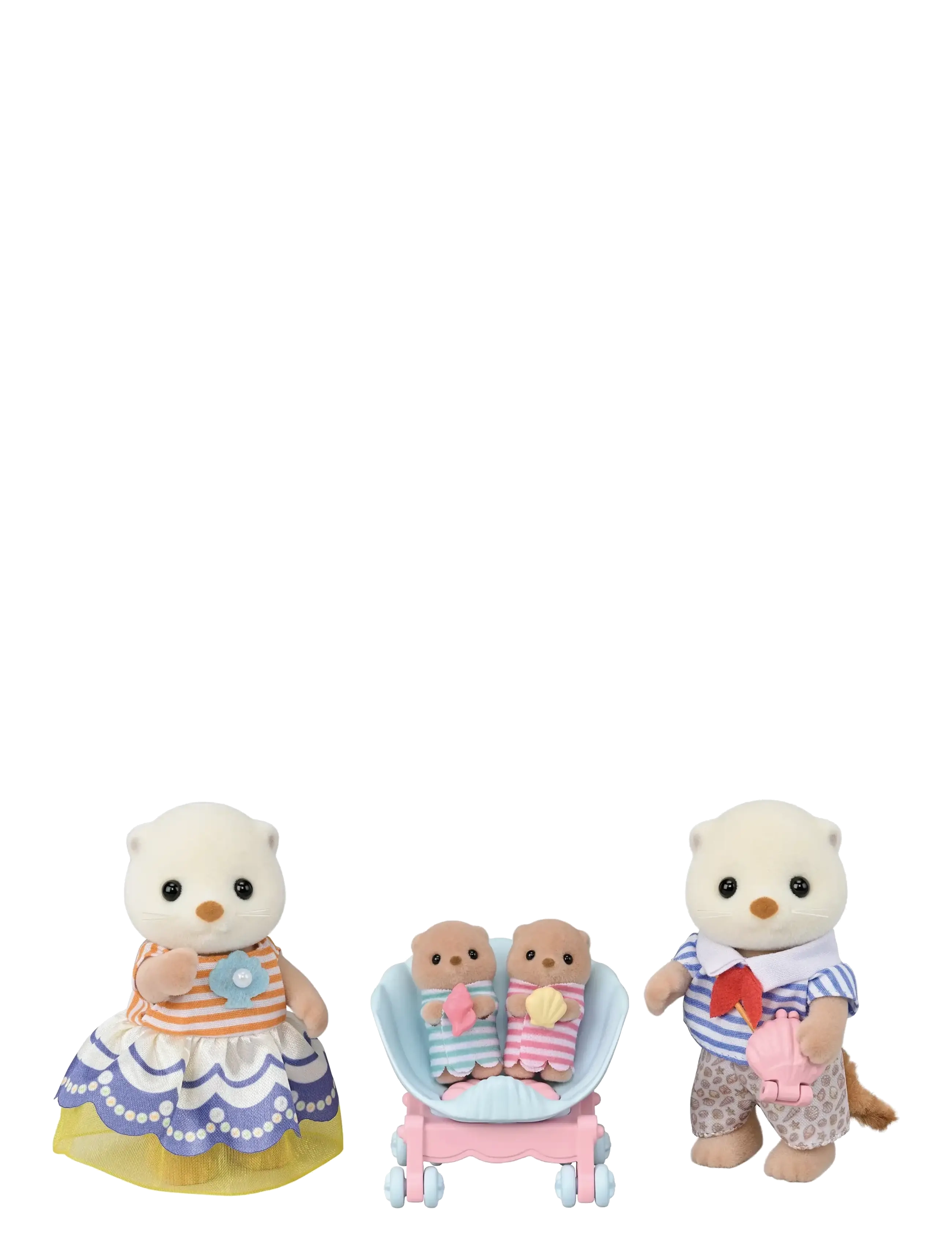 Sylvanian families - Sea Otter Family - legesæt - mixed - 2