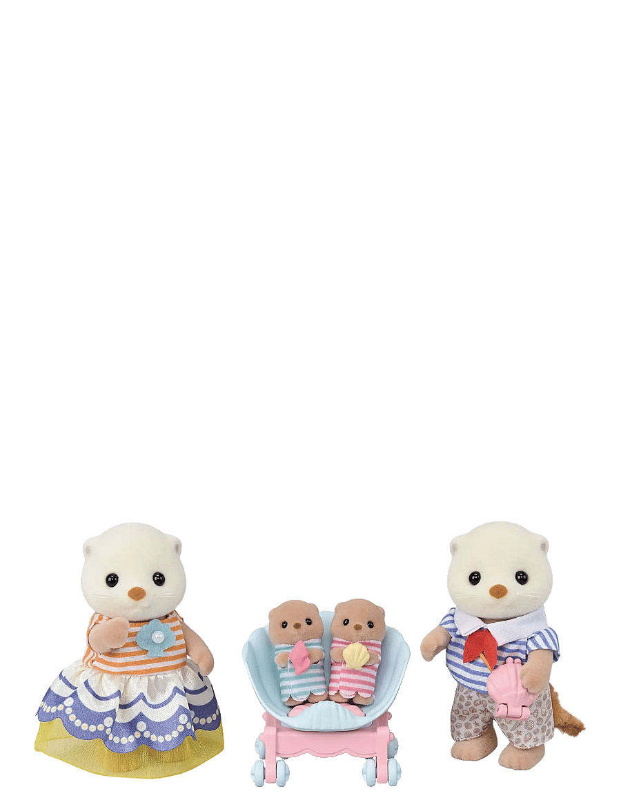 Sylvanian families - Sea Otter Family - legesæt - mixed - 2