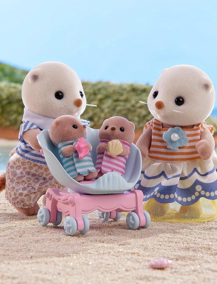 Sylvanian families - Sea Otter Family - leikfangasett - mixed - 2