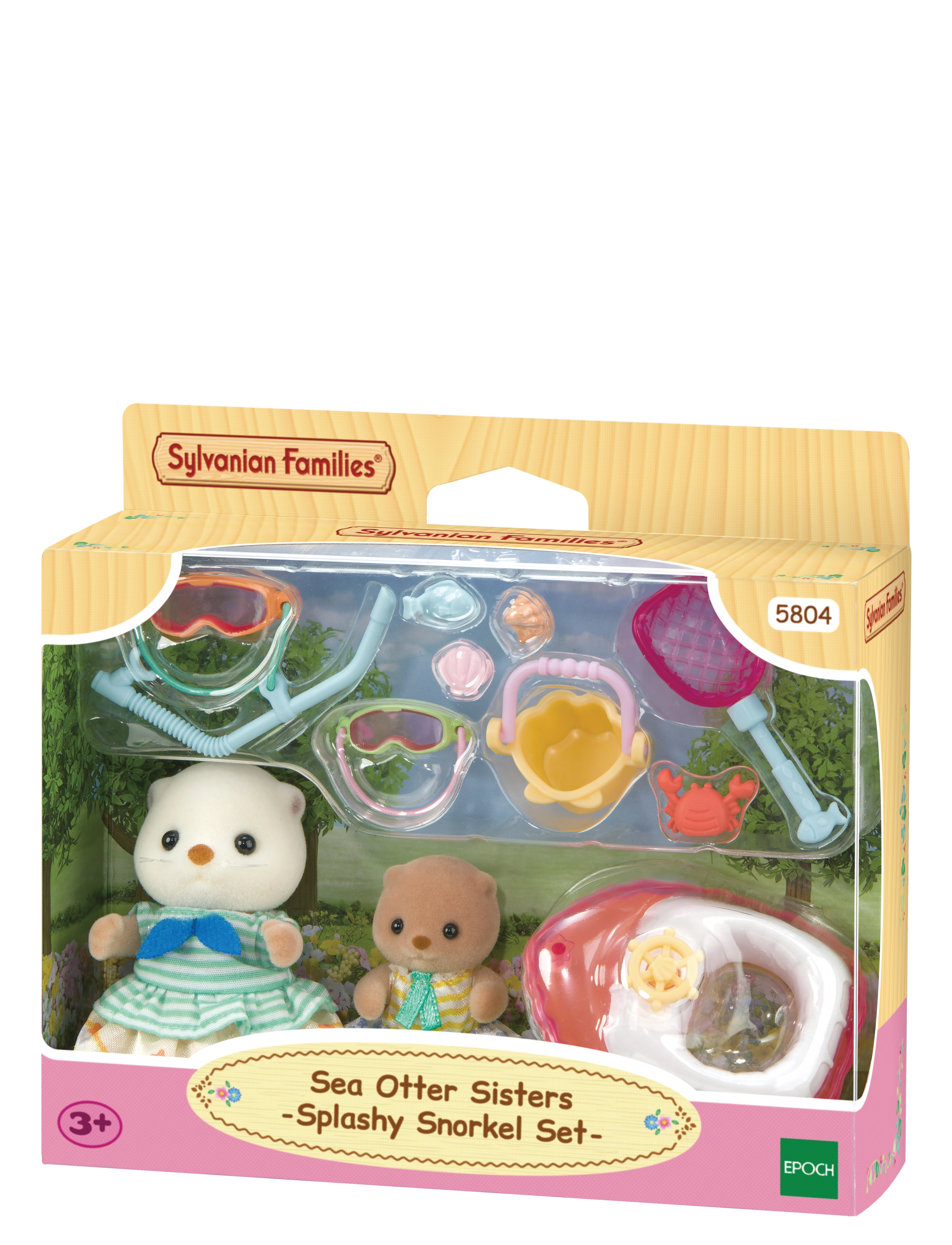 Sylvanian families Sea Otter Sisters-Splashy Snorkel Set- - Legetøj - MIXED / multi