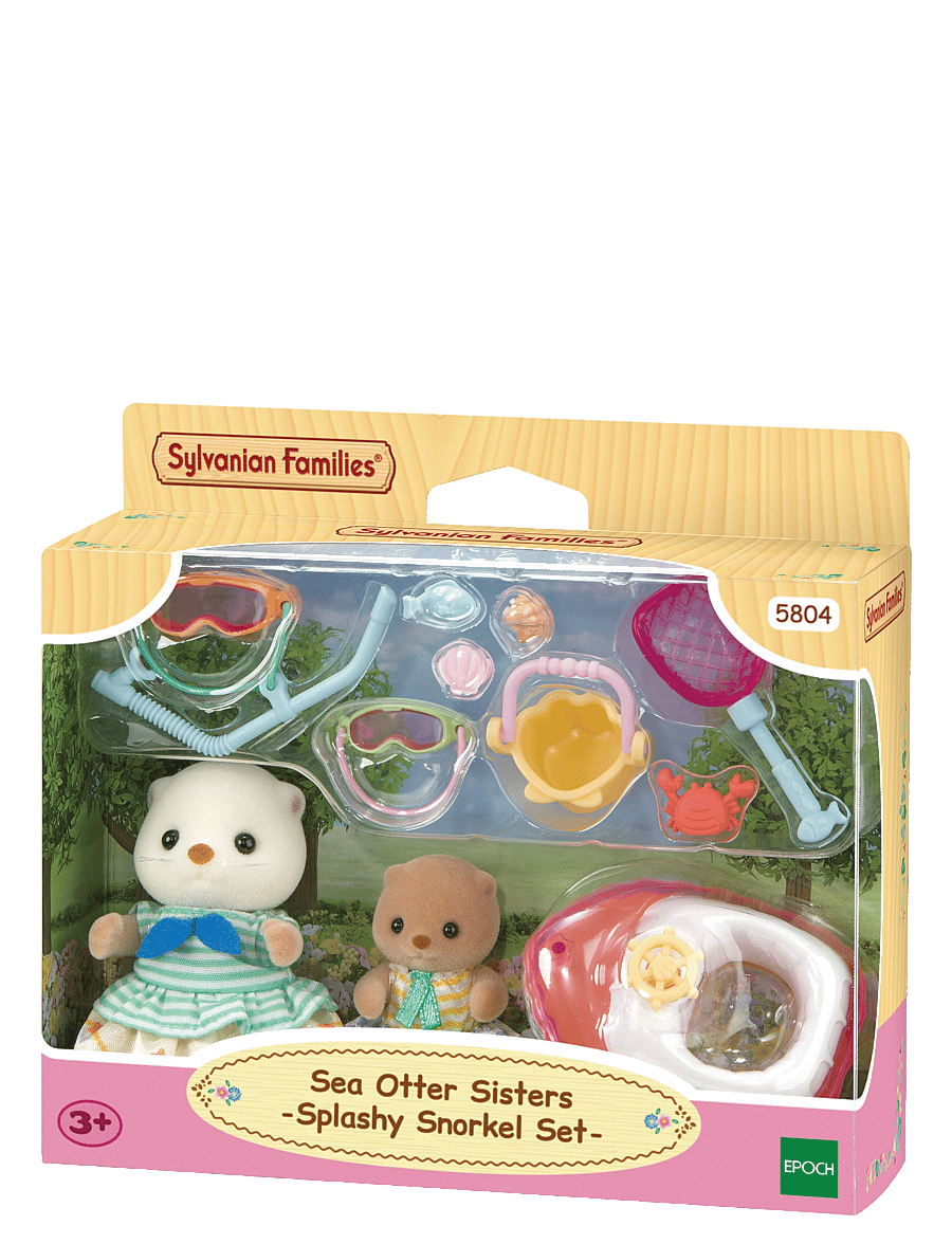 Sylvanian families - Sea Otter Sisters-Splashy Snorkel Set- - leikfangasett - mixed - 1