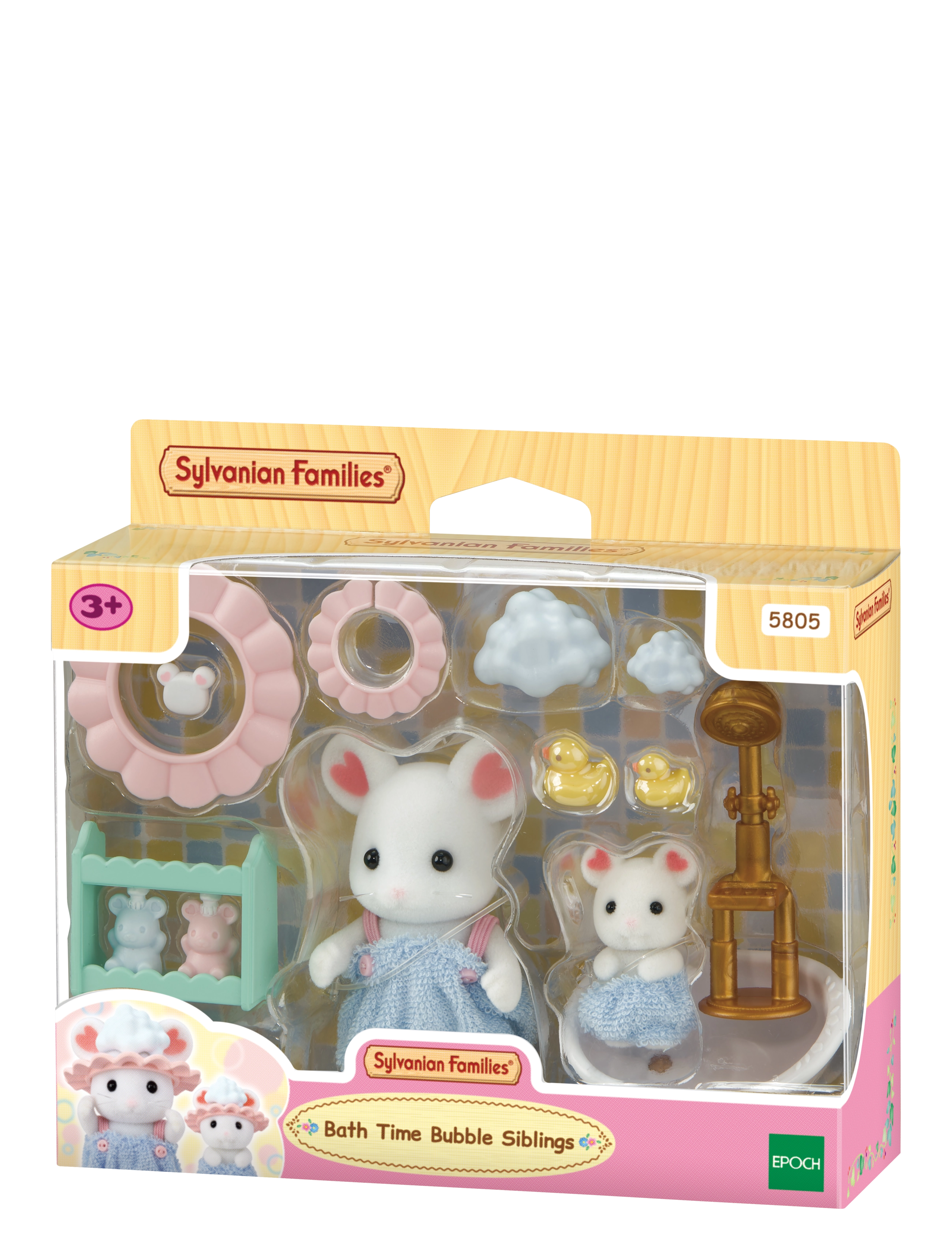 Sylvanian families Bath Time Bubble Siblings - Legetøj - MIXED / multi