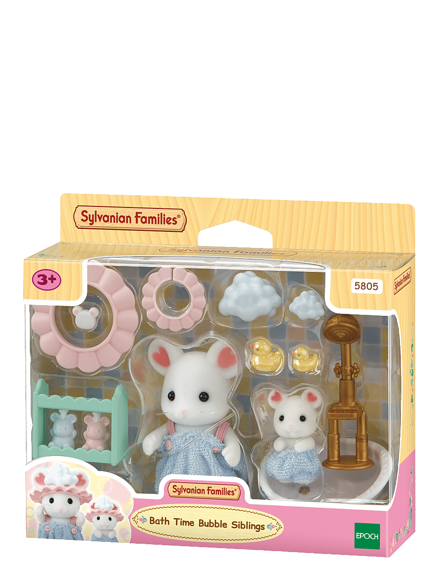 Sylvanian families - Bath Time Bubble Siblings - leikfangasett - mixed - 1