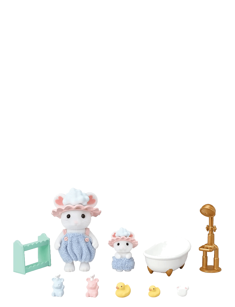 Sylvanian families - Bath Time Bubble Siblings - legesæt - mixed - 2