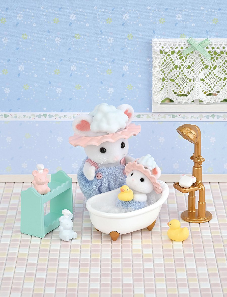 Sylvanian families - Bath Time Bubble Siblings - leikfangasett - mixed - 0