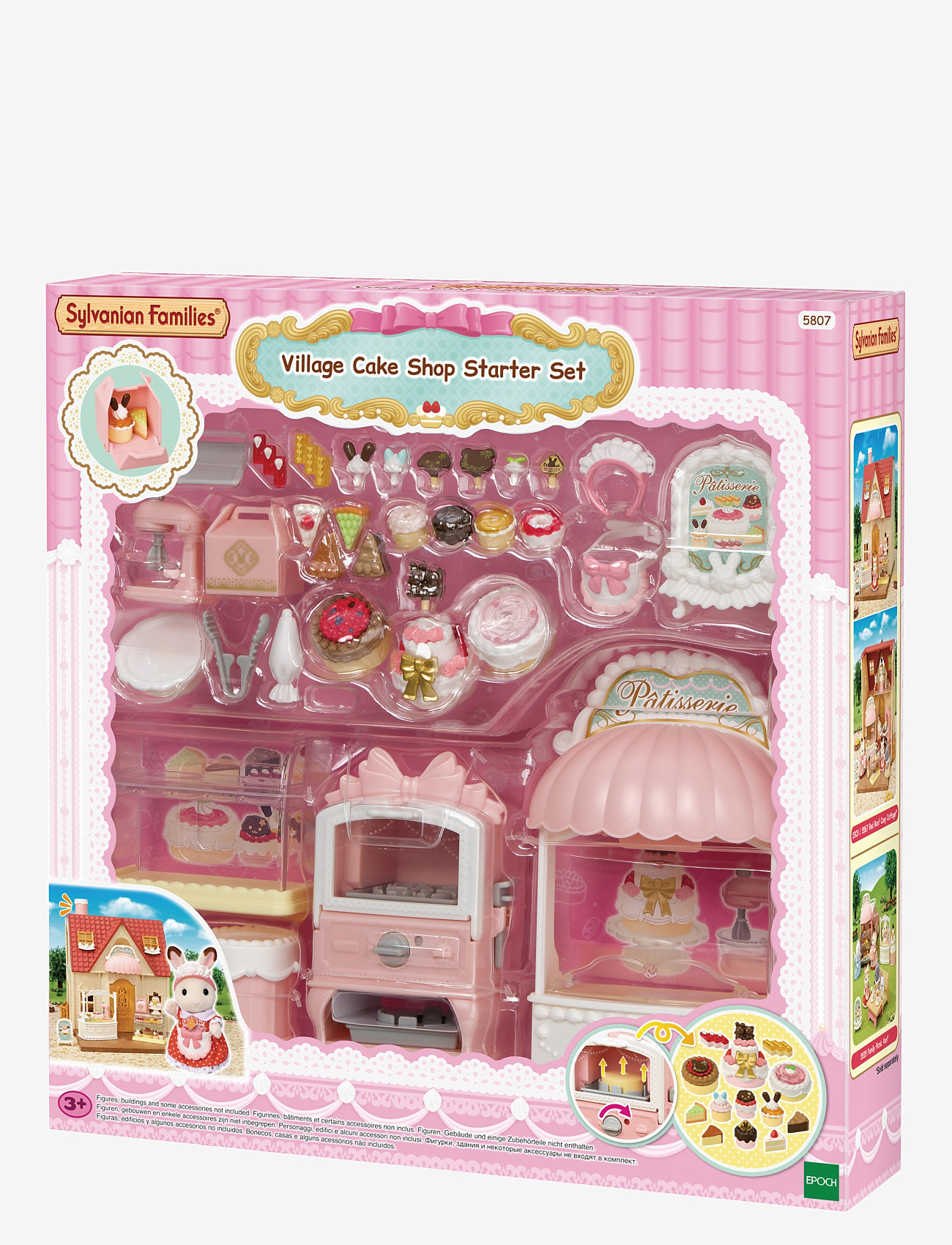 Sylvanian families - Village Cake Shop Starter Set - legesæt - mixed - 1