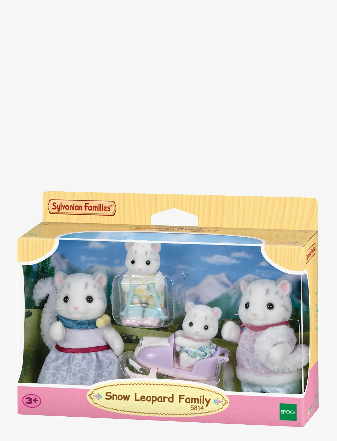 Sylvanian families - Familjen Snöleopard - play sets - mixed - 1