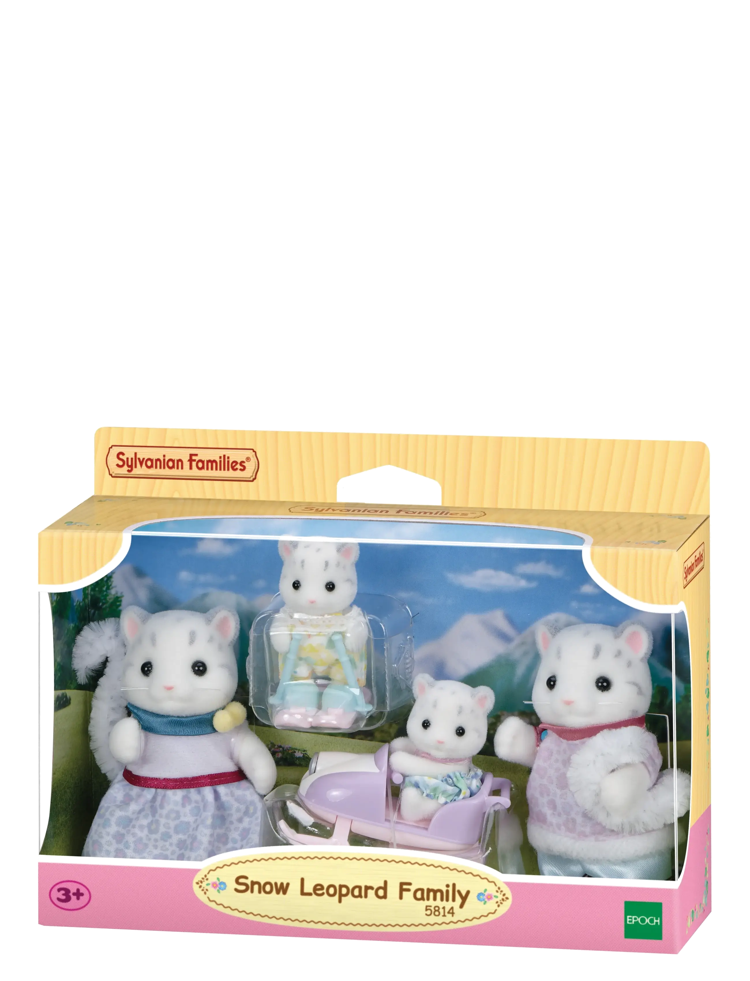 Sylvanian families Snow Leopard Family - Legetøj - MIXED / white