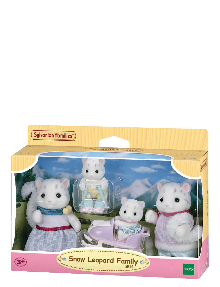 Sylvanian families - Snow Leopard Family - legesæt - mixed - 0