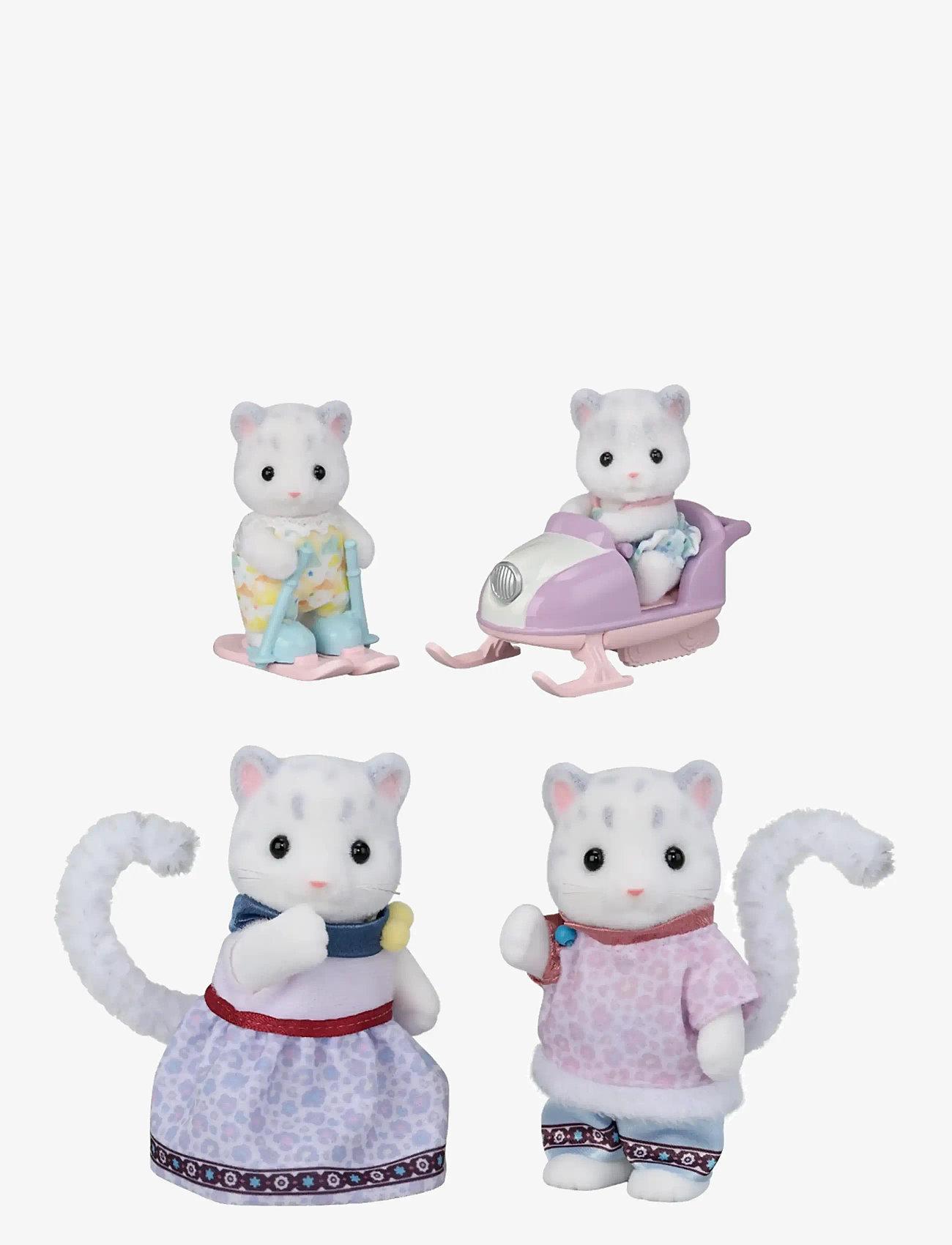 Sylvanian families - Familjen Snöleopard - play sets - mixed - 2