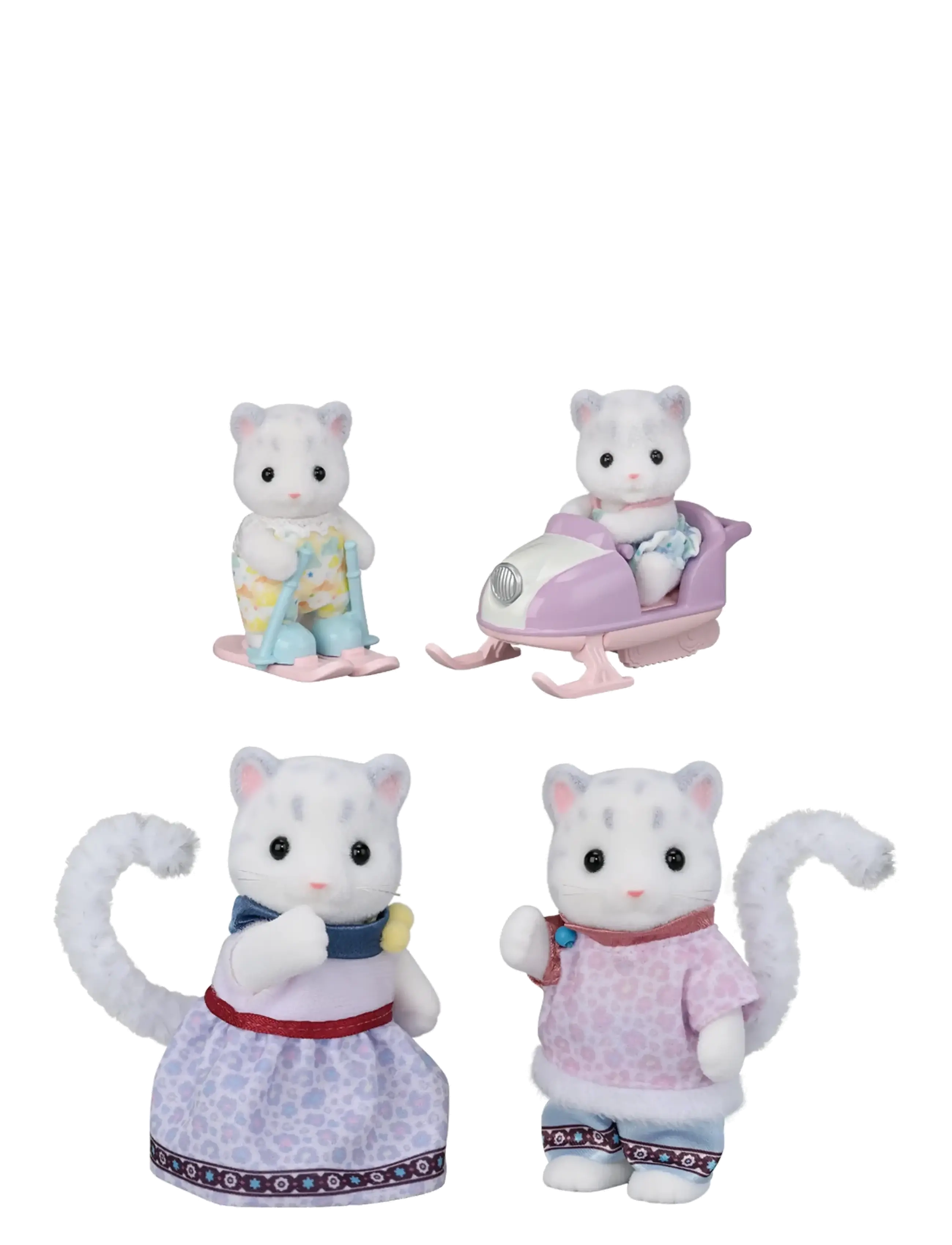 Sylvanian families - Familjen Snöleopard - lekset - mixed - 2