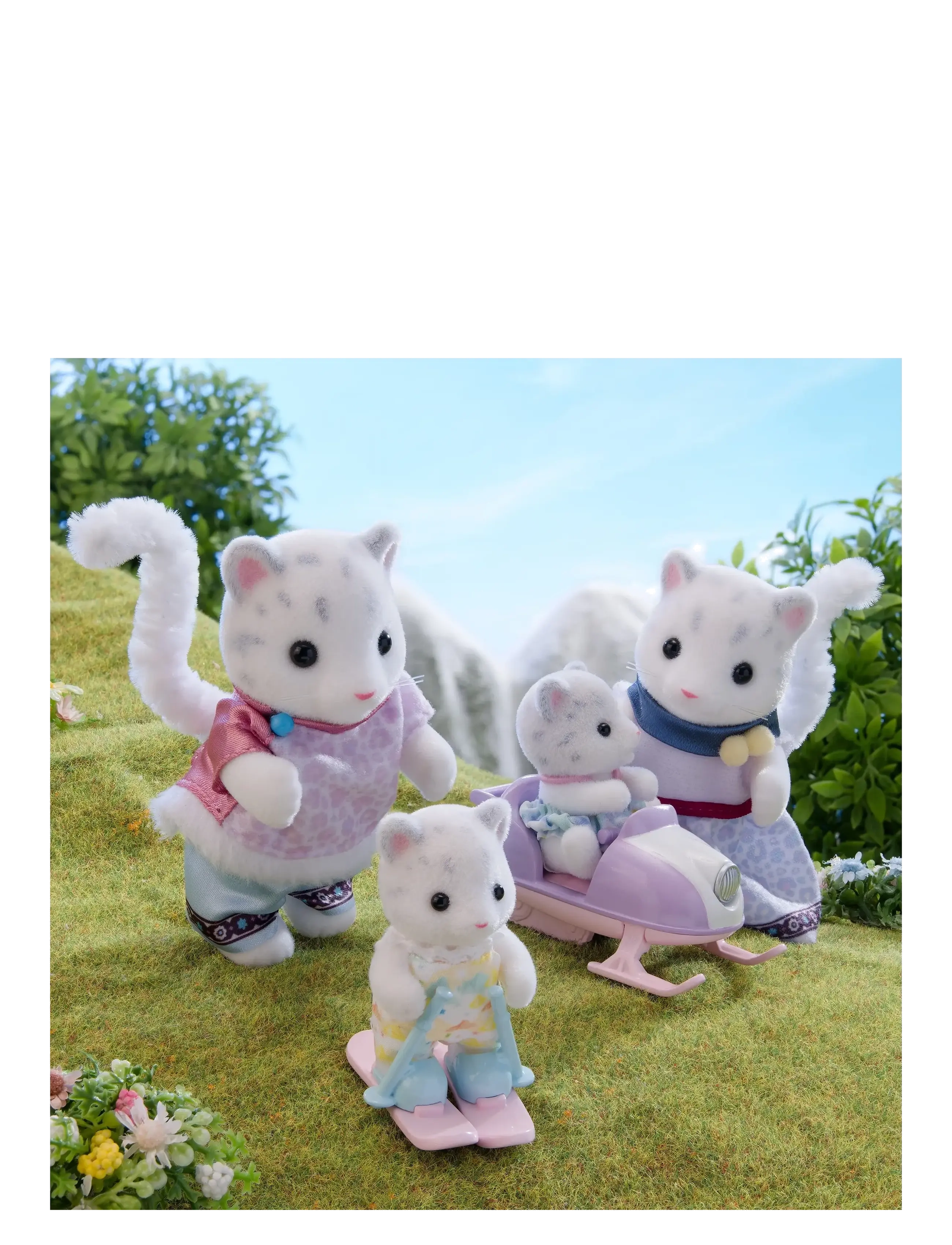 Sylvanian families - Familjen Snöleopard - lekset - mixed - 3