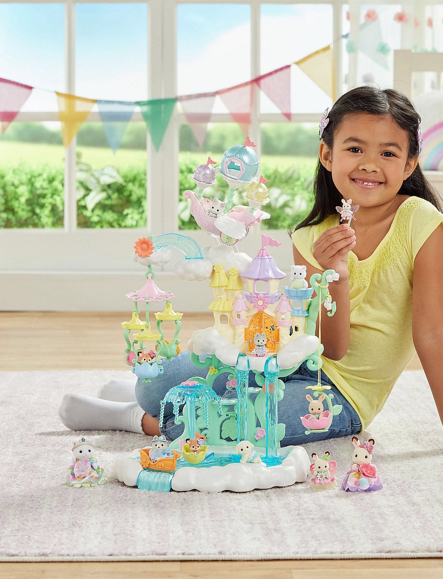 Sylvanian families - Skytop Fairy Castle - leikfangasett - mixed - 2