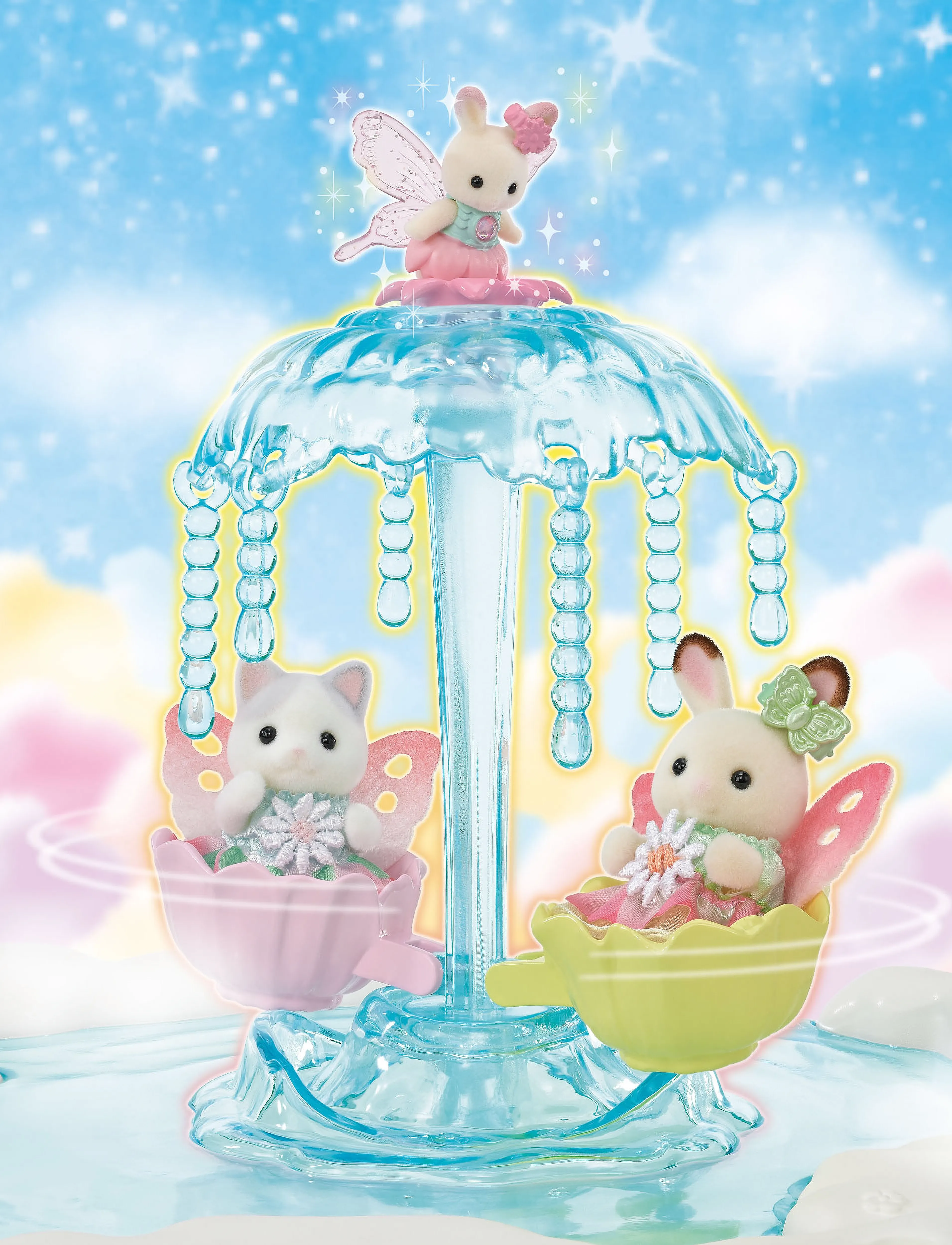 Sylvanian families - Skytop Fairy Castle - legesæt - mixed - 3