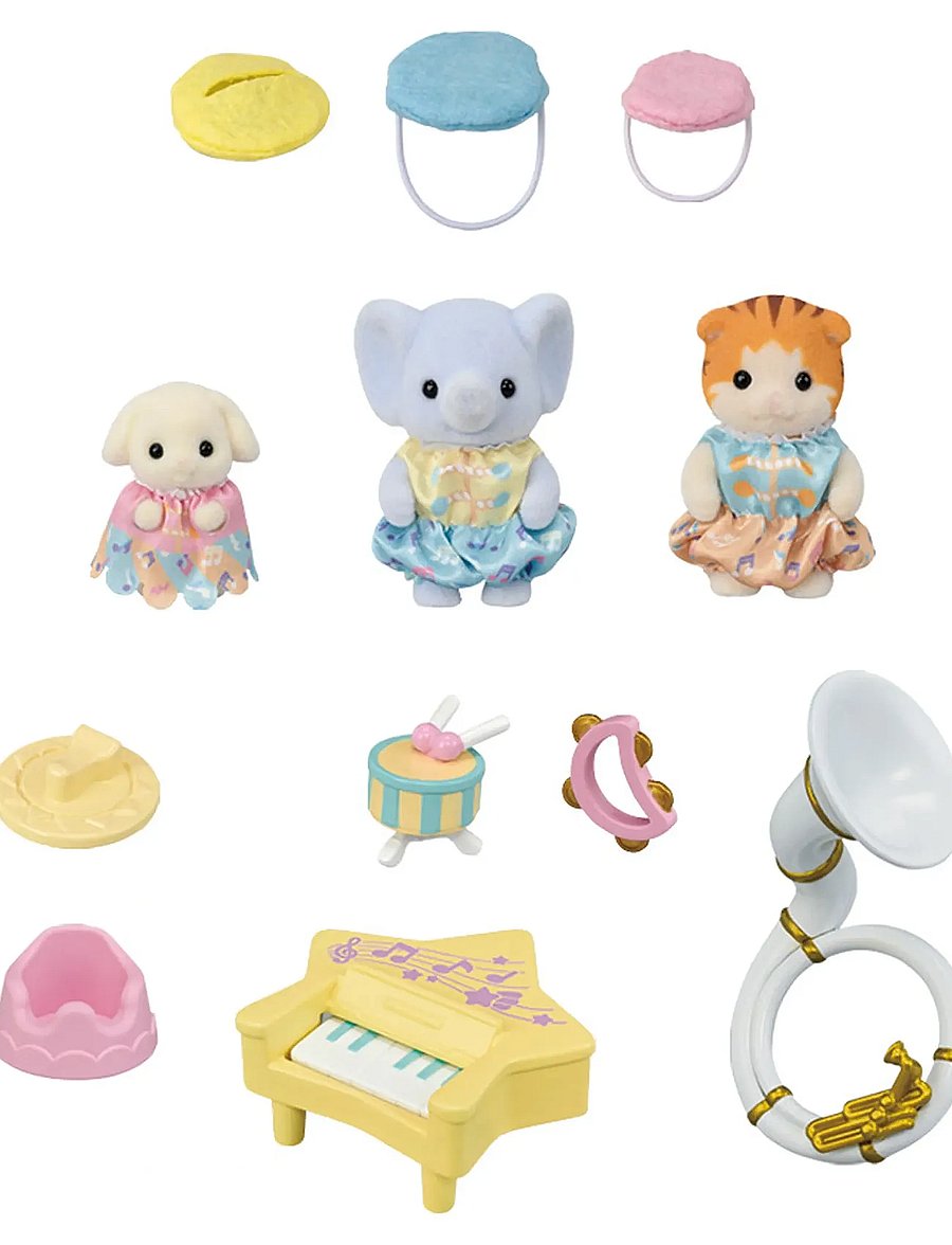 Sylvanian families - Nursery Concert Set - legesæt - mixed - 3