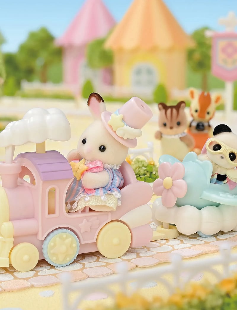 Sylvanian families - Amusement Park Ride Set -Plane & Train- - legesæt - mixed - 2