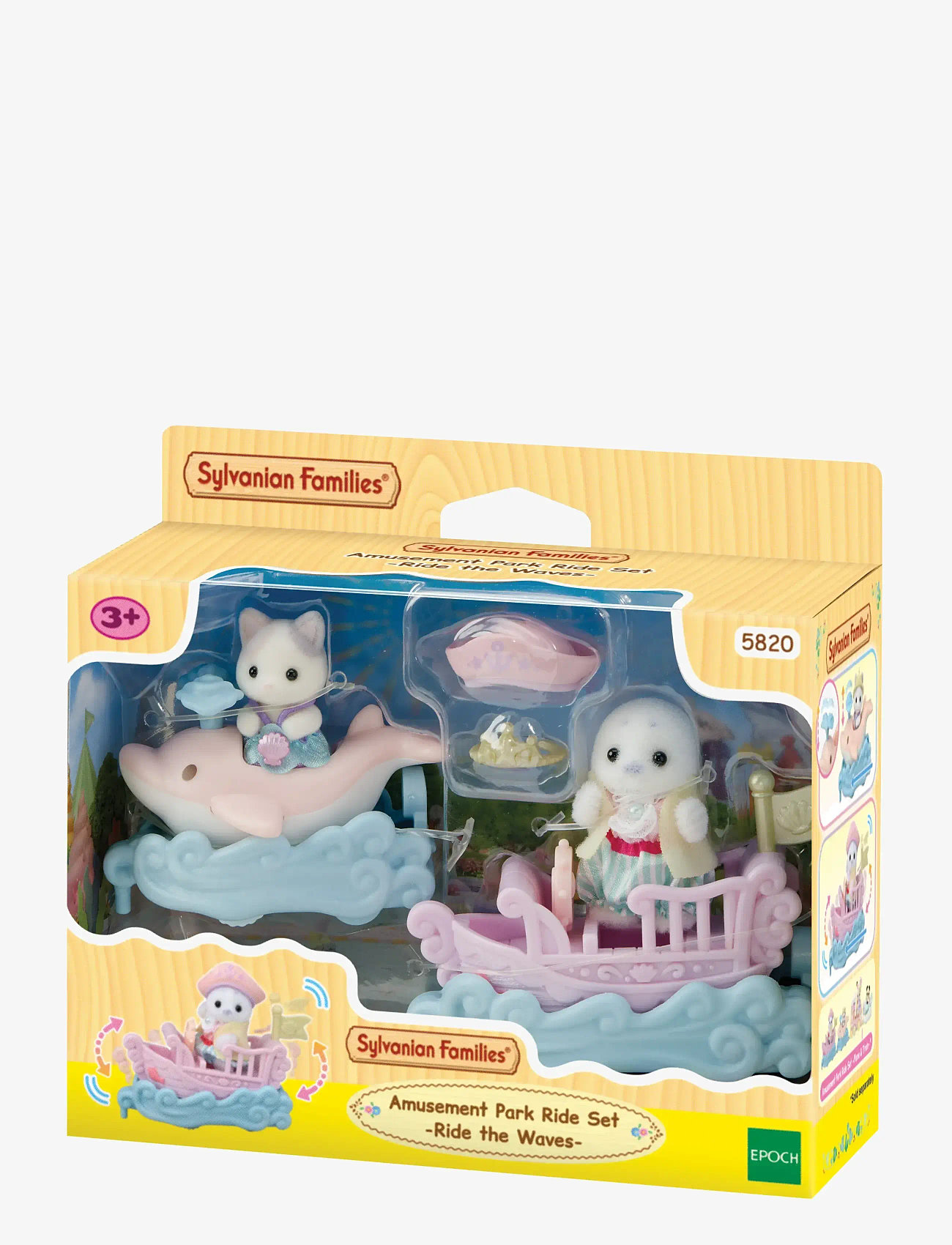 Sylvanian families - Amusement Park Ride Set -Ride the Waves- - legesæt - mixed - 1