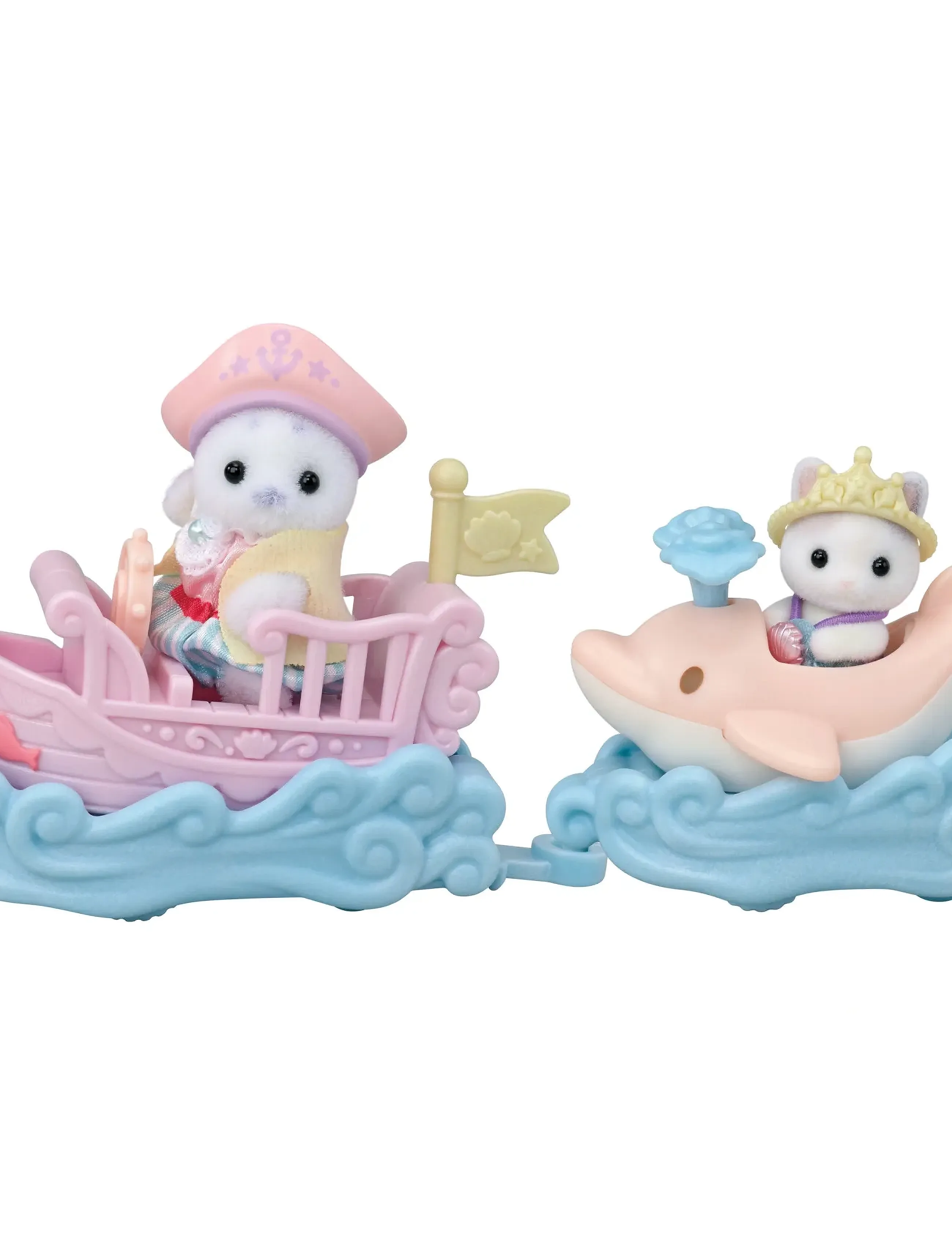 Sylvanian families Amusement Park Ride Set -Ride The Waves-, Børn, Play Sæt, Pink, Str: ONE SIZE