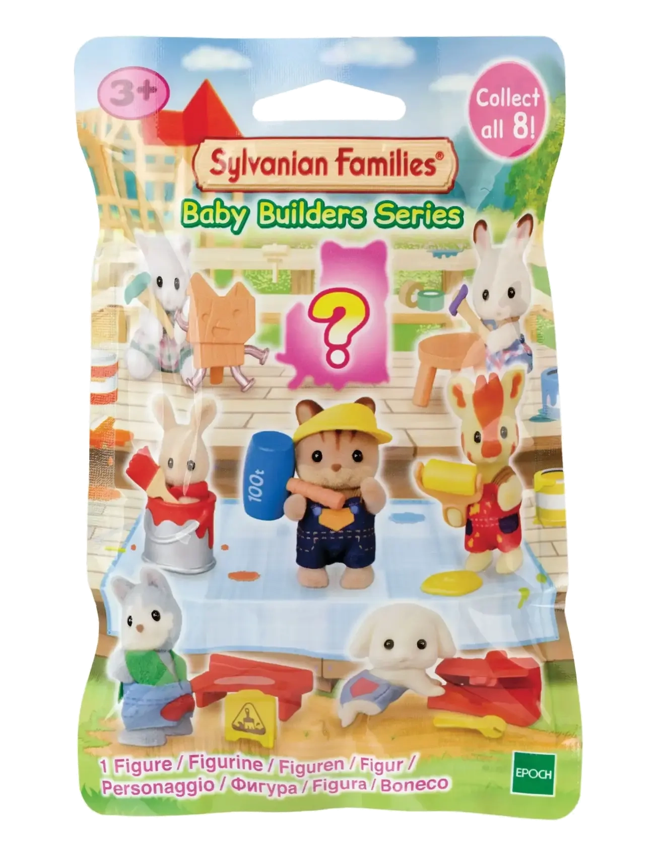 Sylvanian families Mini baby byggare Blind-bag - 4 for 3 - MIXED / multi