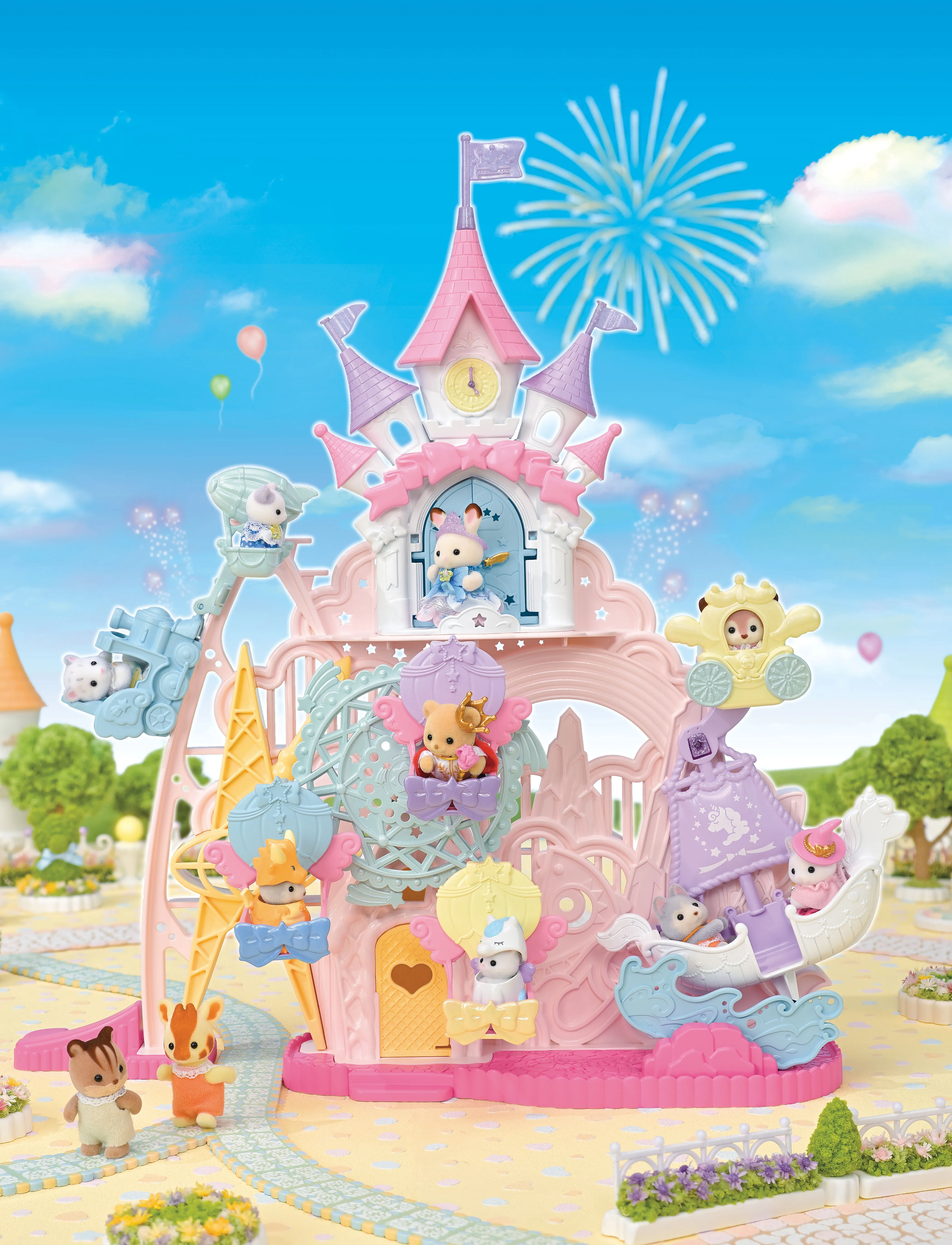 Sylvanian families - Baby Dream Amusement Park - legesæt - mixed - 2