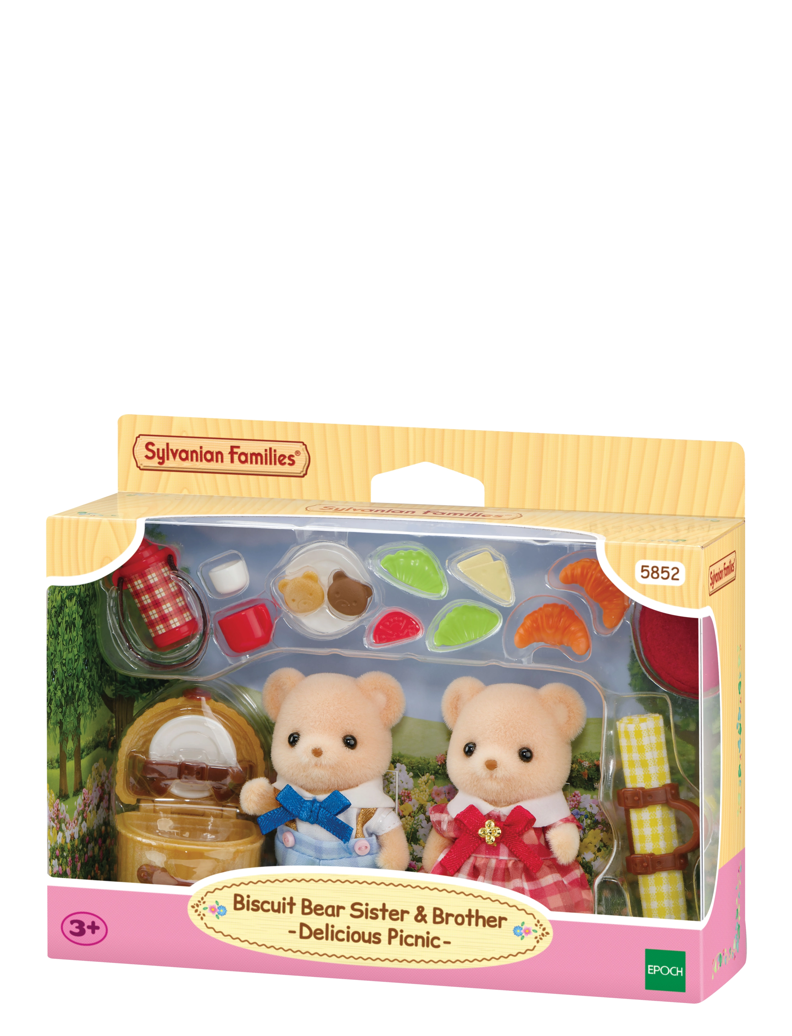 Sylvanian families Biscuit Bear Sister & Brother - Delicious Picnic- - Joululahjat lapsille - MIXED / multi
