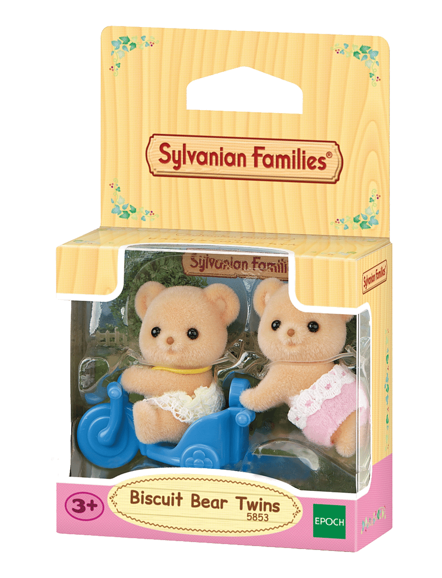 Sylvanian families - Biscuit Bear Twins - legesæt - mixed - 0