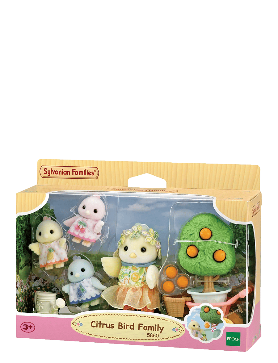 Sylvanian families - Citrus Bird Family - legesæt - mixed - 1