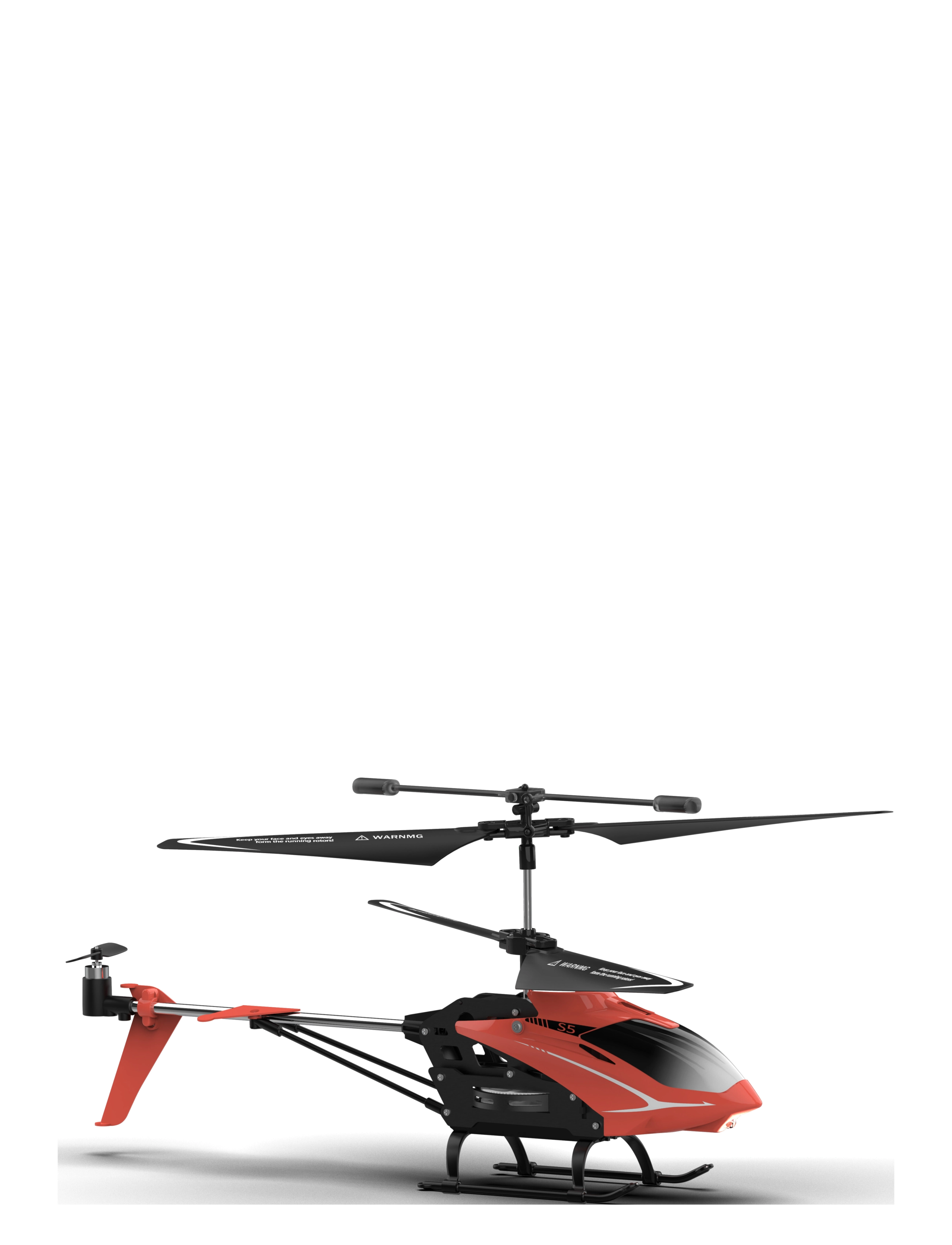 Syma Revolt I/R S5 Speed Helicopter Red, Børn, Remote Controlled Legetøj, Rød, Str: ONE SIZE