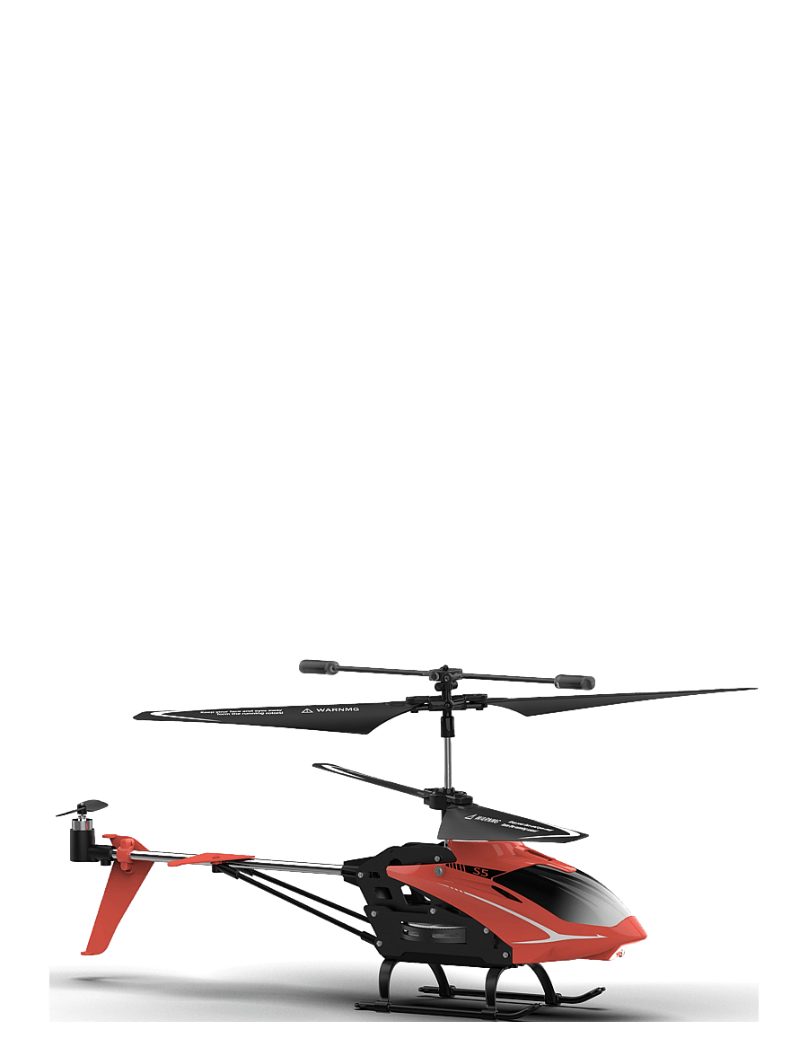 Syma - REVOLT I/R S5 Speed Helicopter Red - radiostyrda leksaker - multicolor - 0