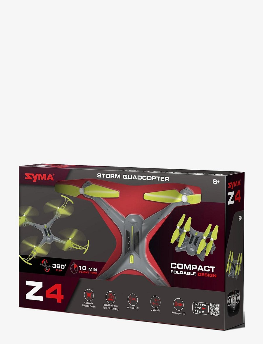Syma - SYMA R/C Z4 STORM QuadCopter - birthday gifts - multi coloured - 3