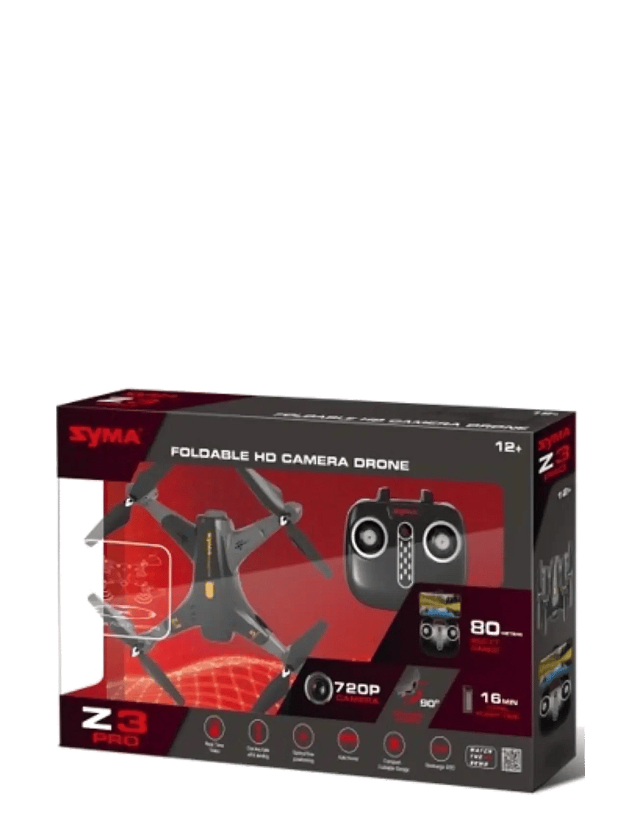 Syma - SYMA Z3PRO Foldable HD Camera Drone - fjernstyret legetøj - multicolor - 1