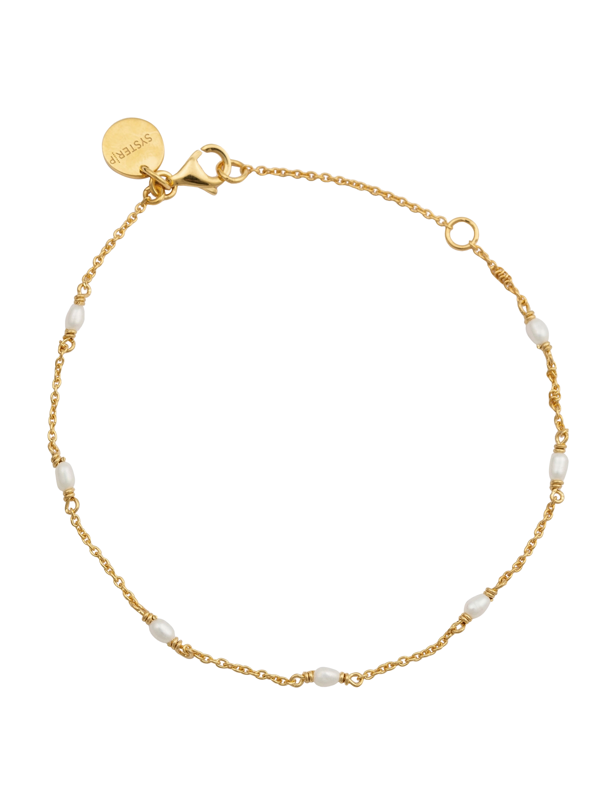 Syster P Treasure Multi Pearl Bracelet Gold - Armbånd - GOLD / gold