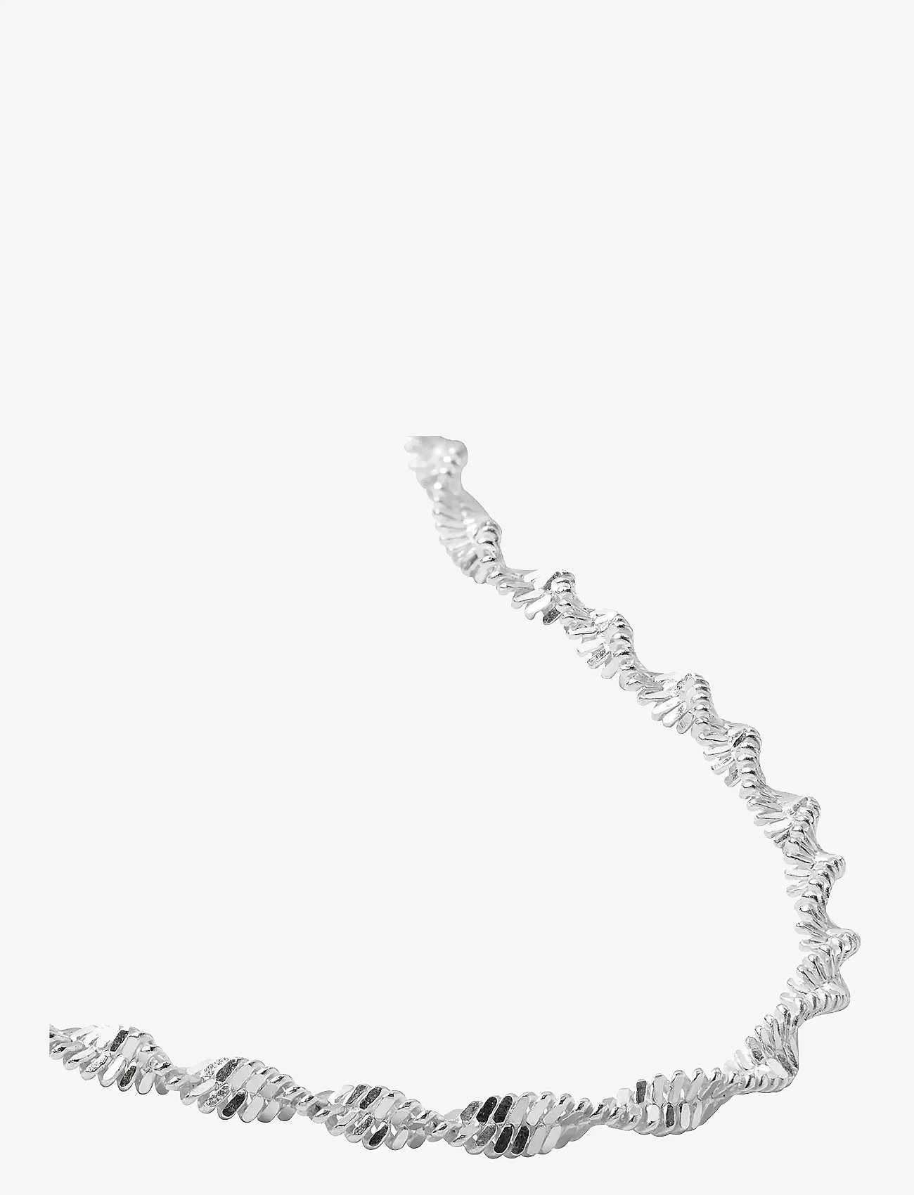 Syster P - Herringbone Twisted Bracelet Gold - kædearmbånd - silver - 2