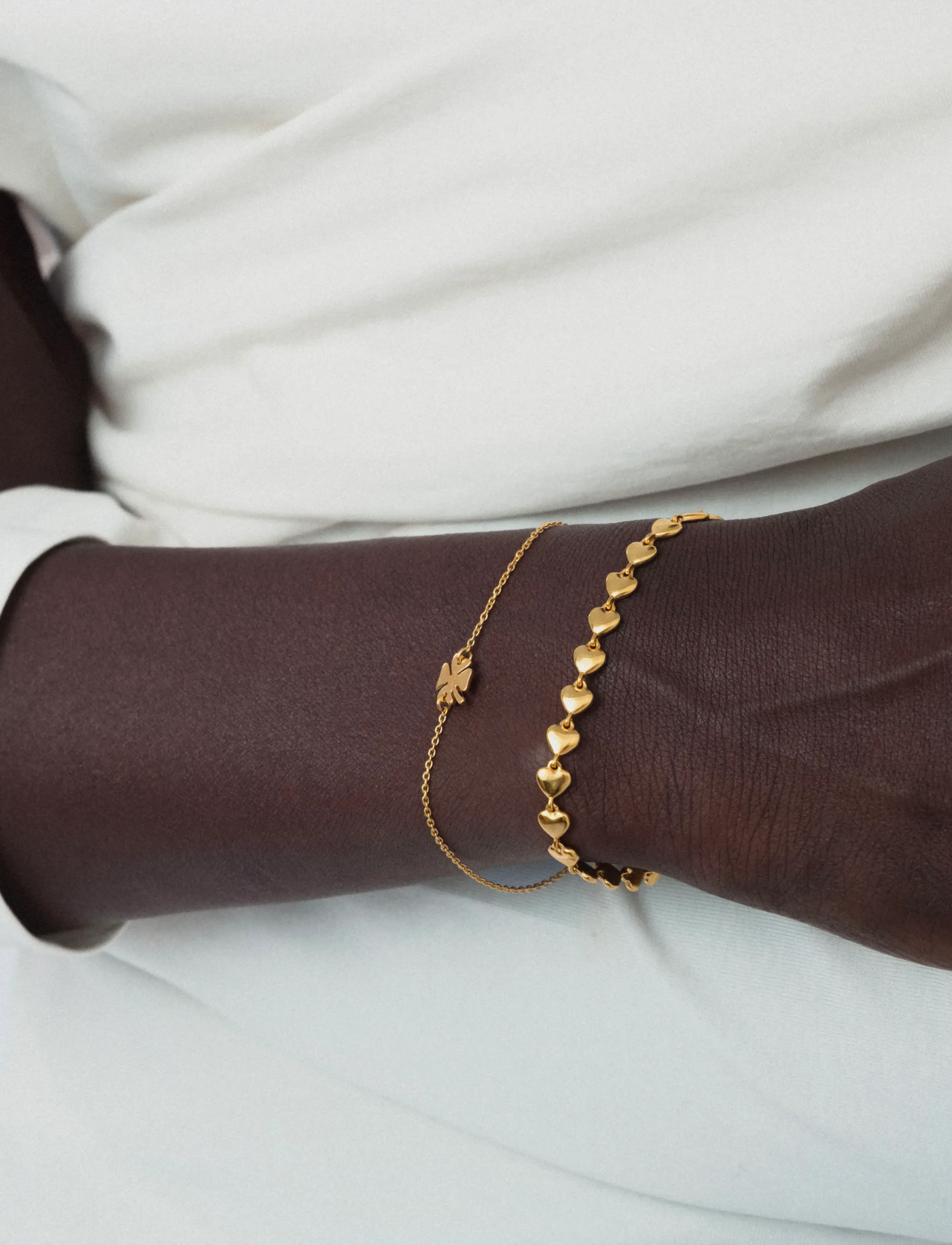 Syster P - Bring Me Luck Bracelet Gold - chain bracelets - gold - 3