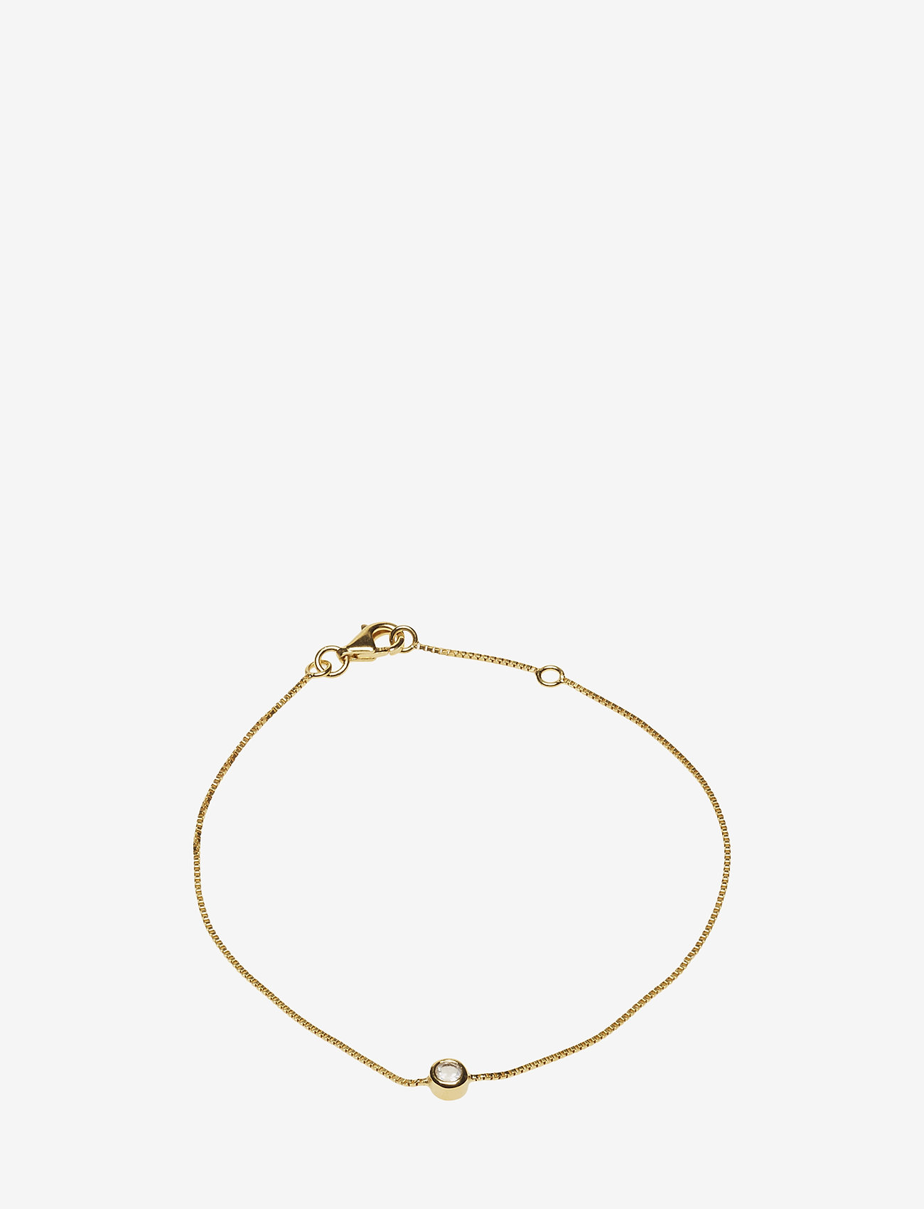 Syster P - MINIMALISTICA SOLO BRACELET GOLD CRYSTAL - gold - 1