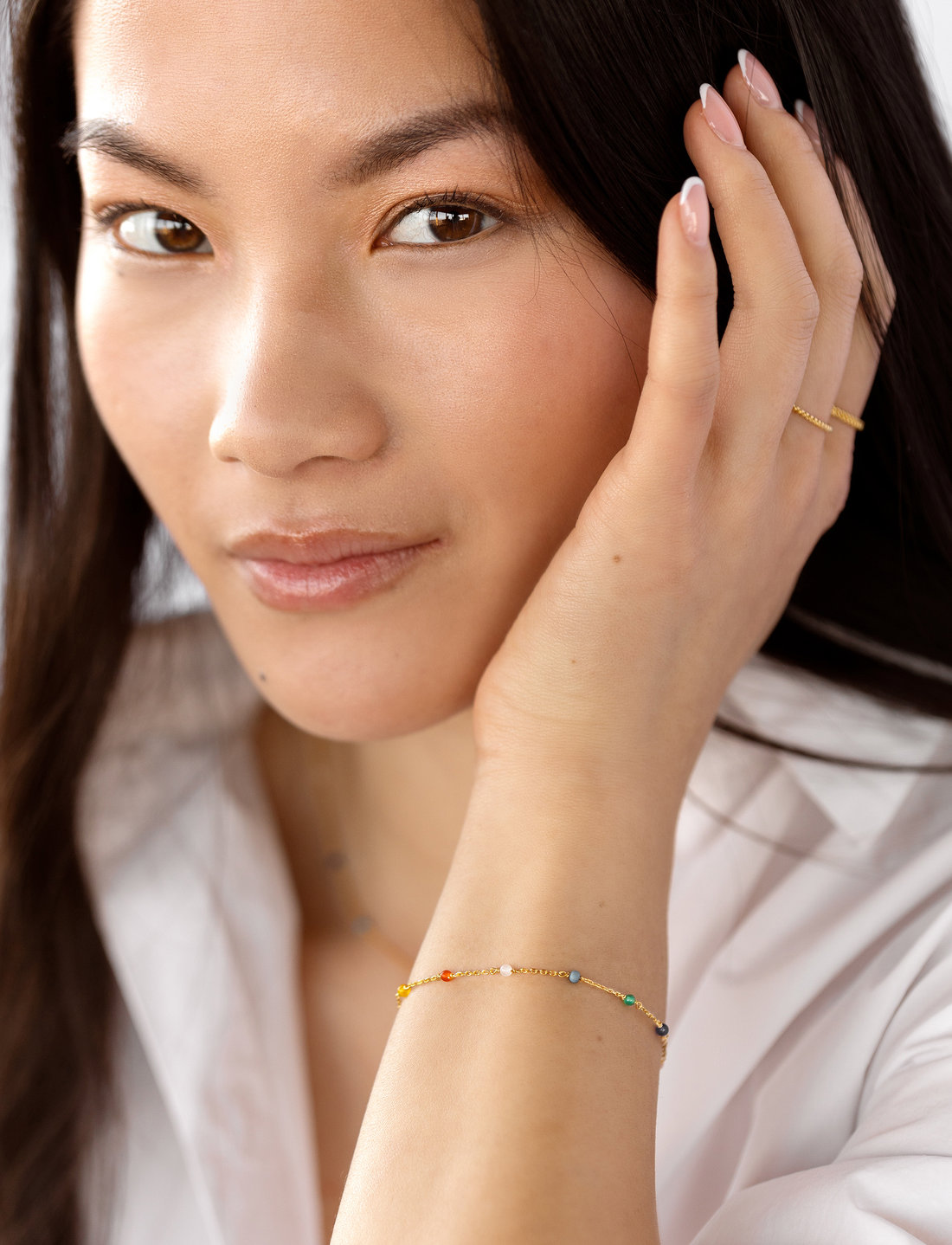 Syster P Santa Monica Multicolour Bracelet Gold Bracelets Boozt