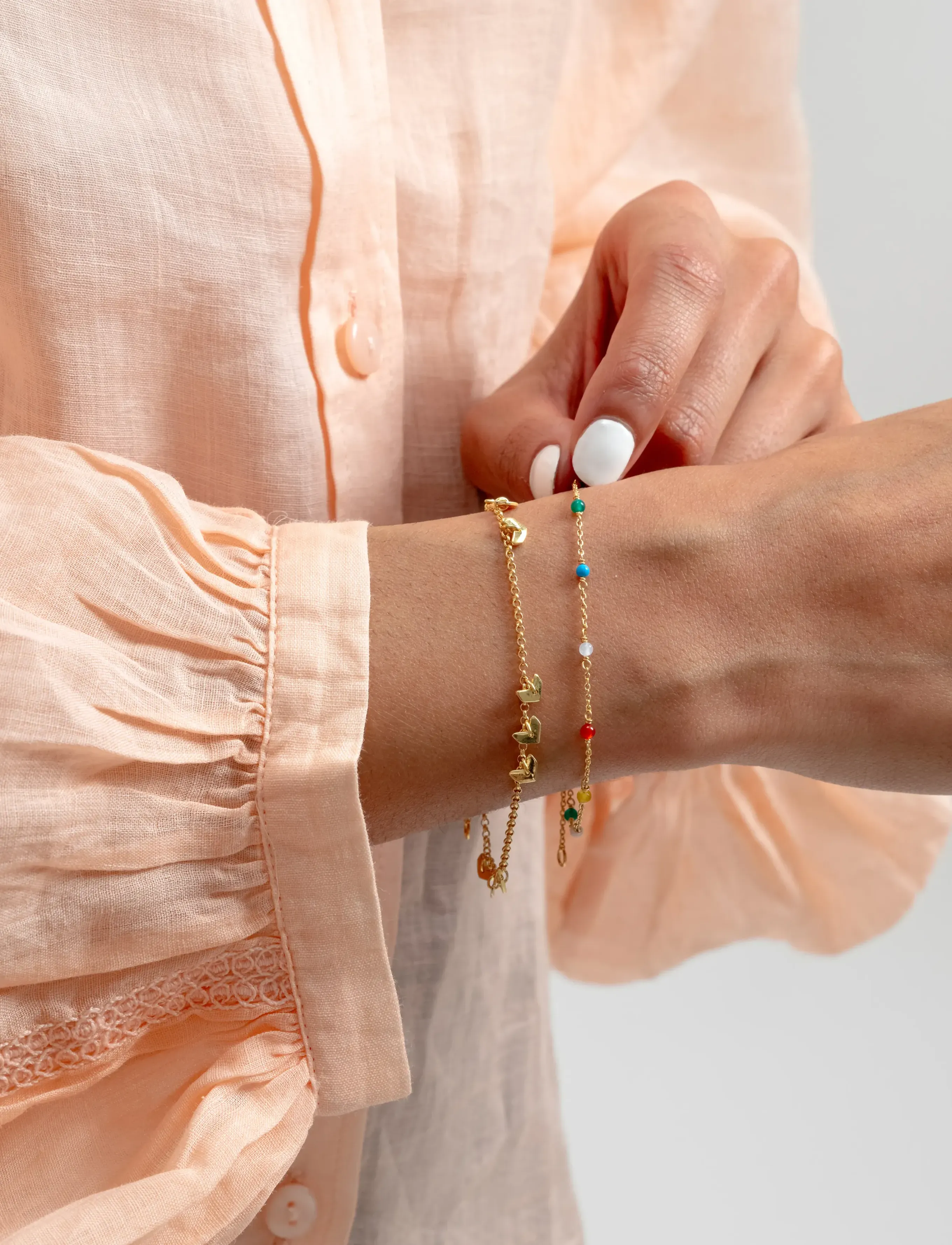 Syster P - Santa Monica Bracelet Gold - armband - gold - 2