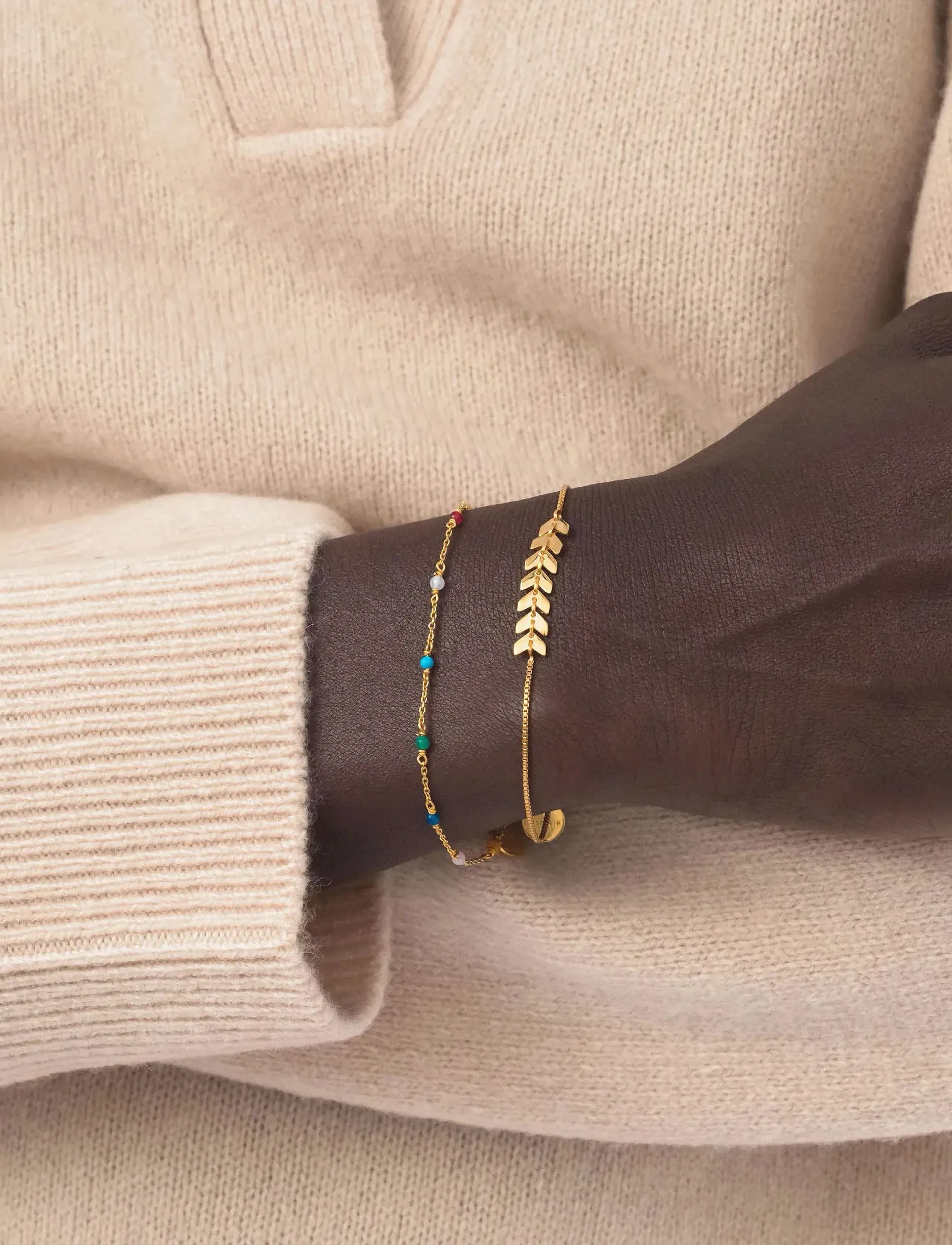 Syster P - Santa Monica Bracelet Gold - armband - gold - 3