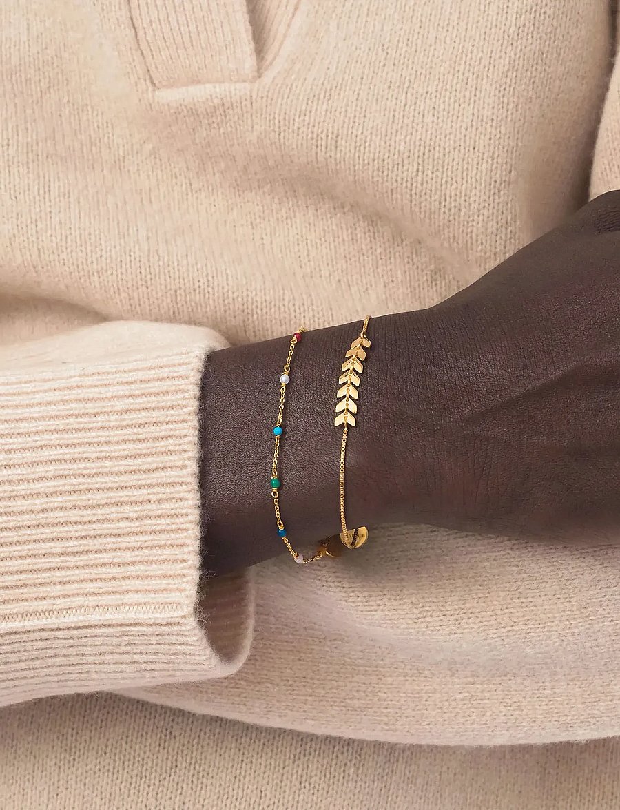 Syster P - Santa Monica Bracelet Gold - käeketid - gold - 3