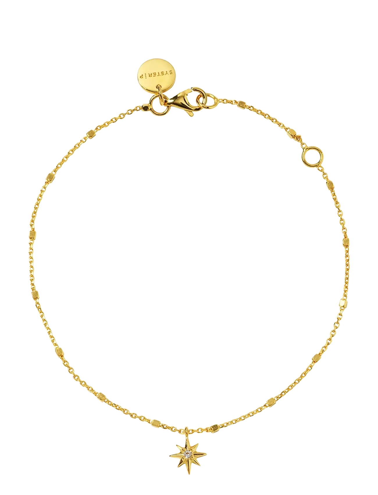 SYSTER P North Star Armband Gold Gold - One Size - Damen