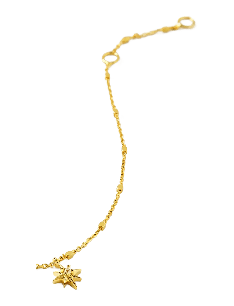Syster P - North Star Bracelet Gold - kædearmbånd - gold - 2