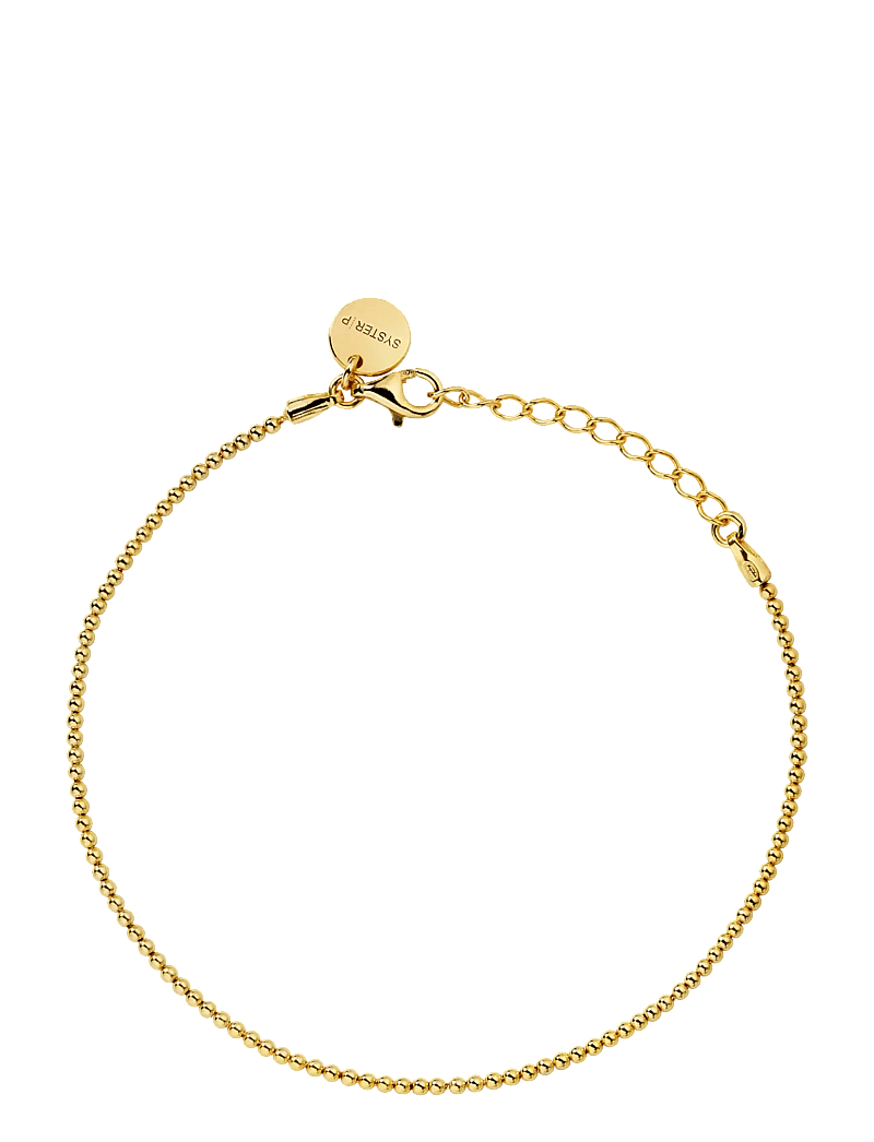 Syster P - Sheer Doria Bracelet Gold - kædearmbånd - gold - 1