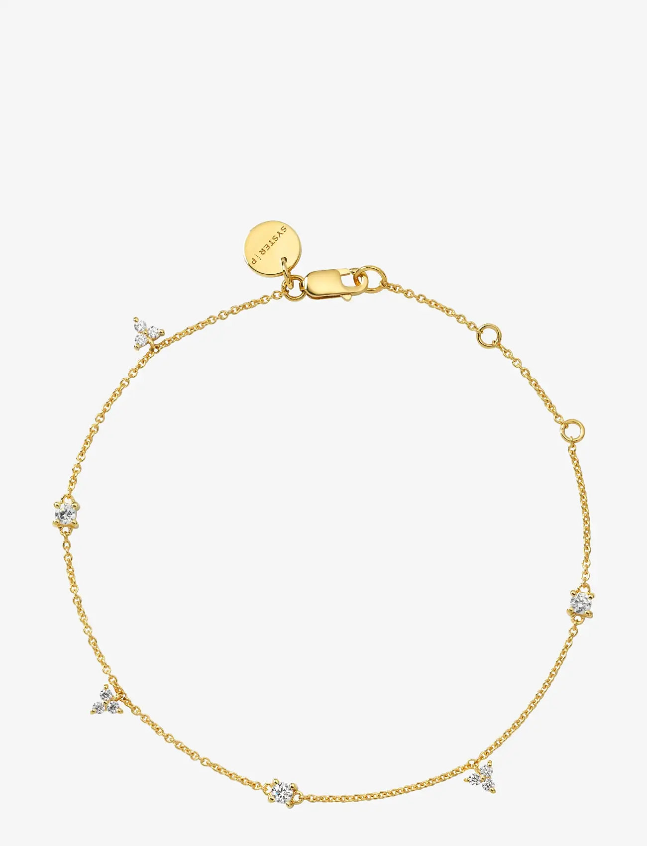 Syster P - Celestia Bracelet Gold - kædearmbånd - gold - 1