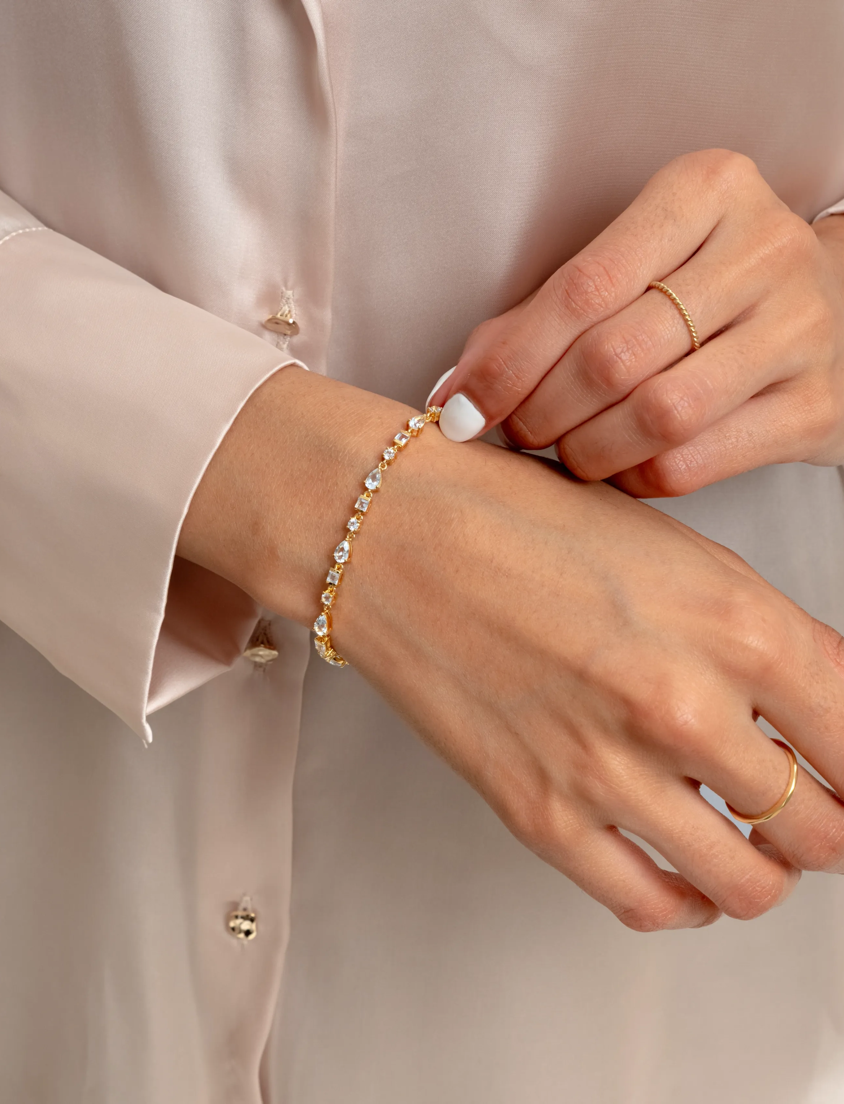 Syster P - Pam Bracelet Gold - gold - 0