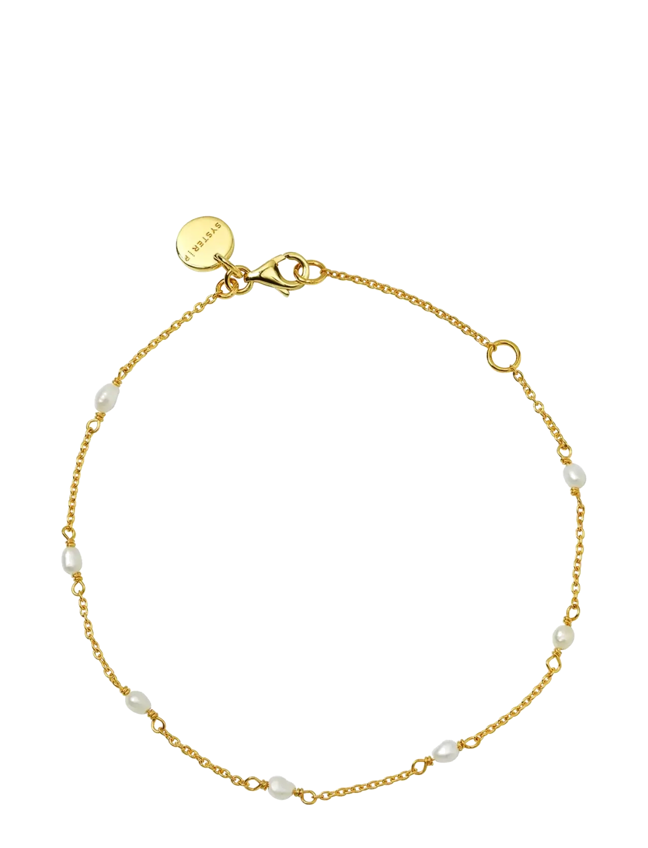 Syster P Treasure Multi Pearl Bracelet Gold - Armbänder - GOLD / gold