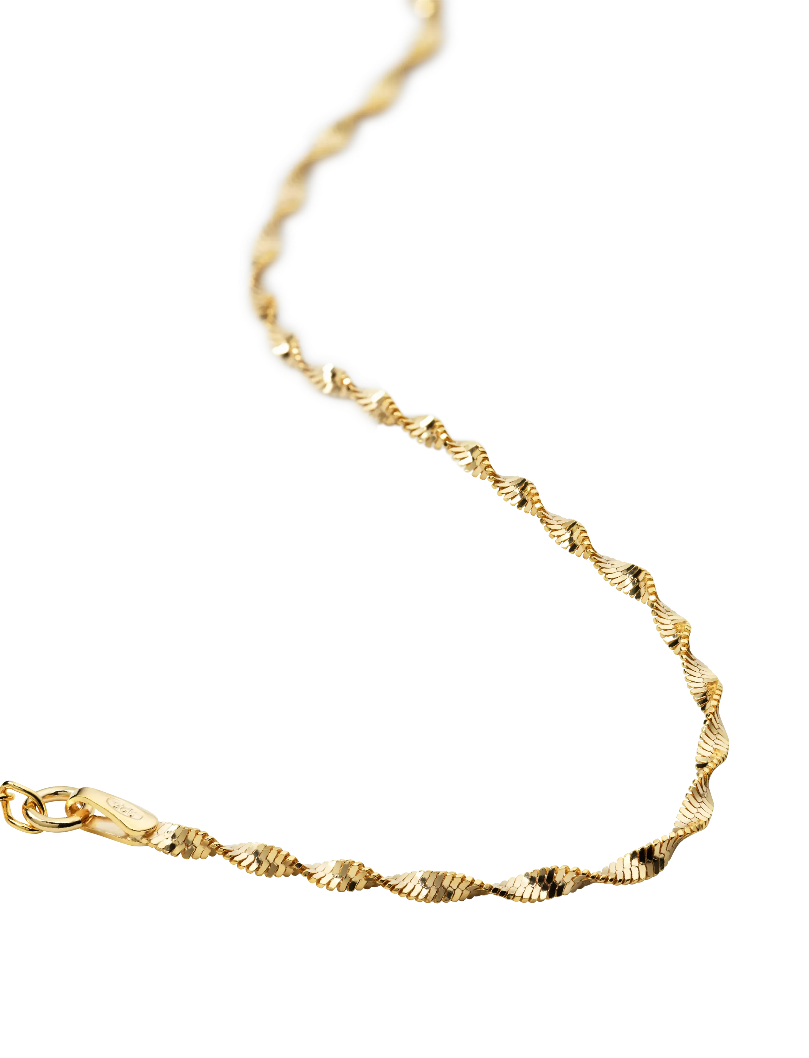 Syster P - Herringbone Twisted Bracelet Gold - gold - 3