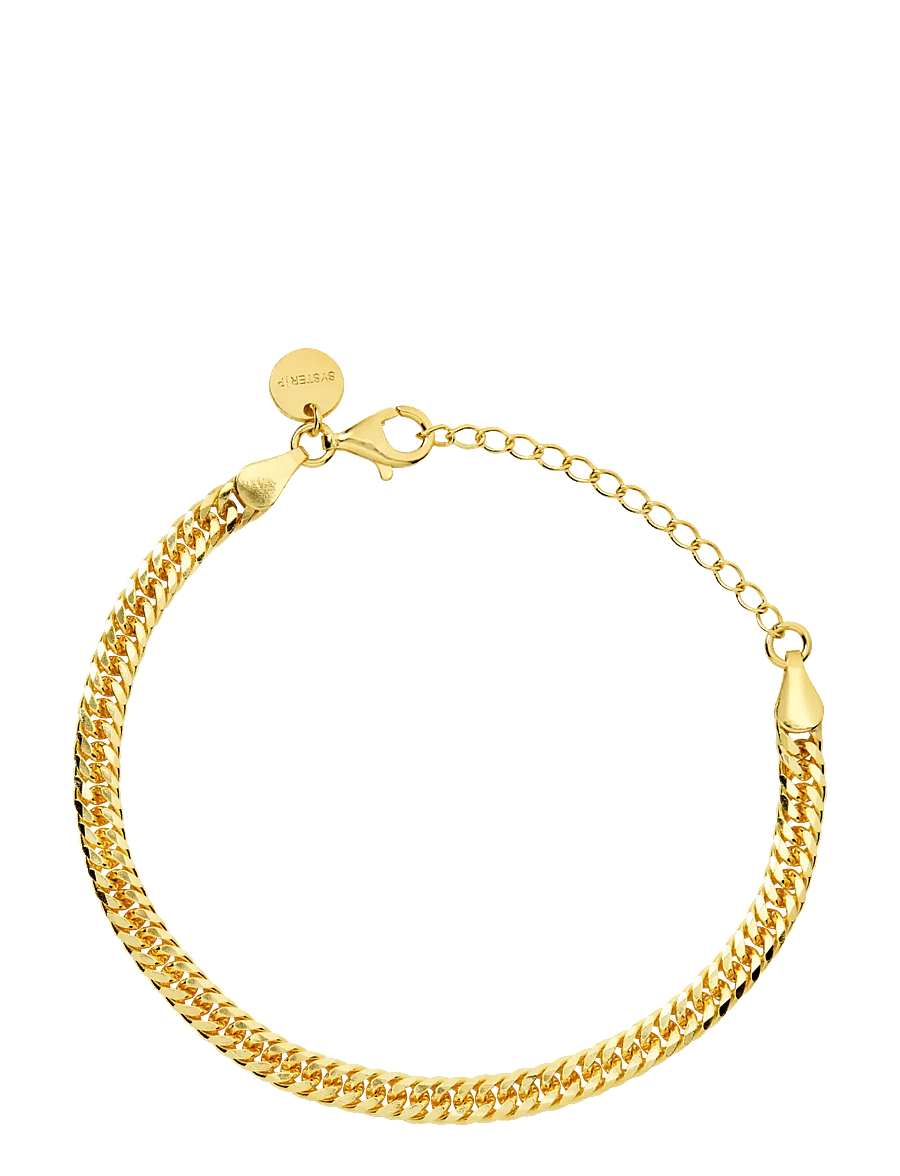 Syster P - Alyssa Bracelet Gold - chain bracelets - gold - 1