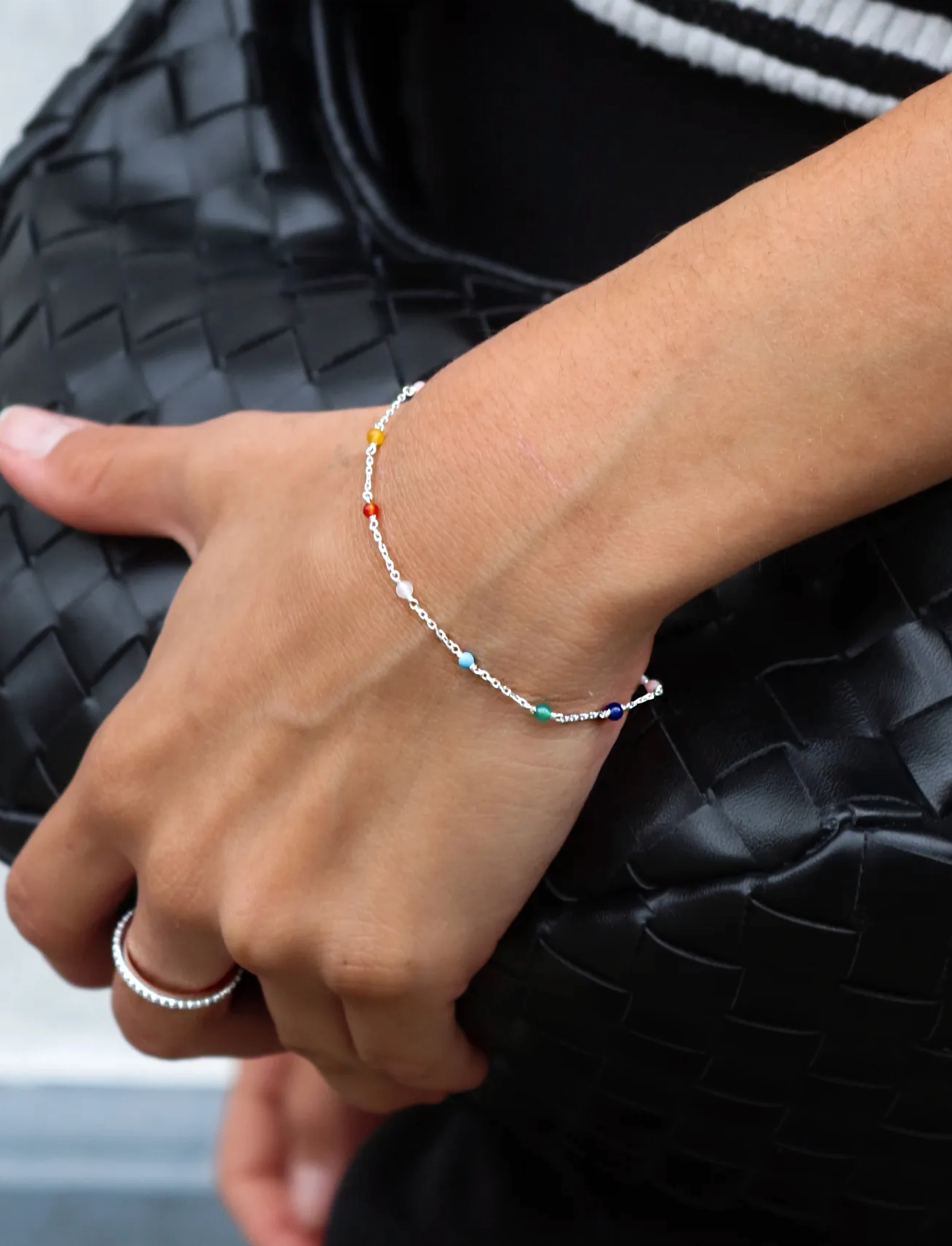 Syster P Santa Monica Bracelet Silver, One Size, Bracelets, Silber - Chain Frauen